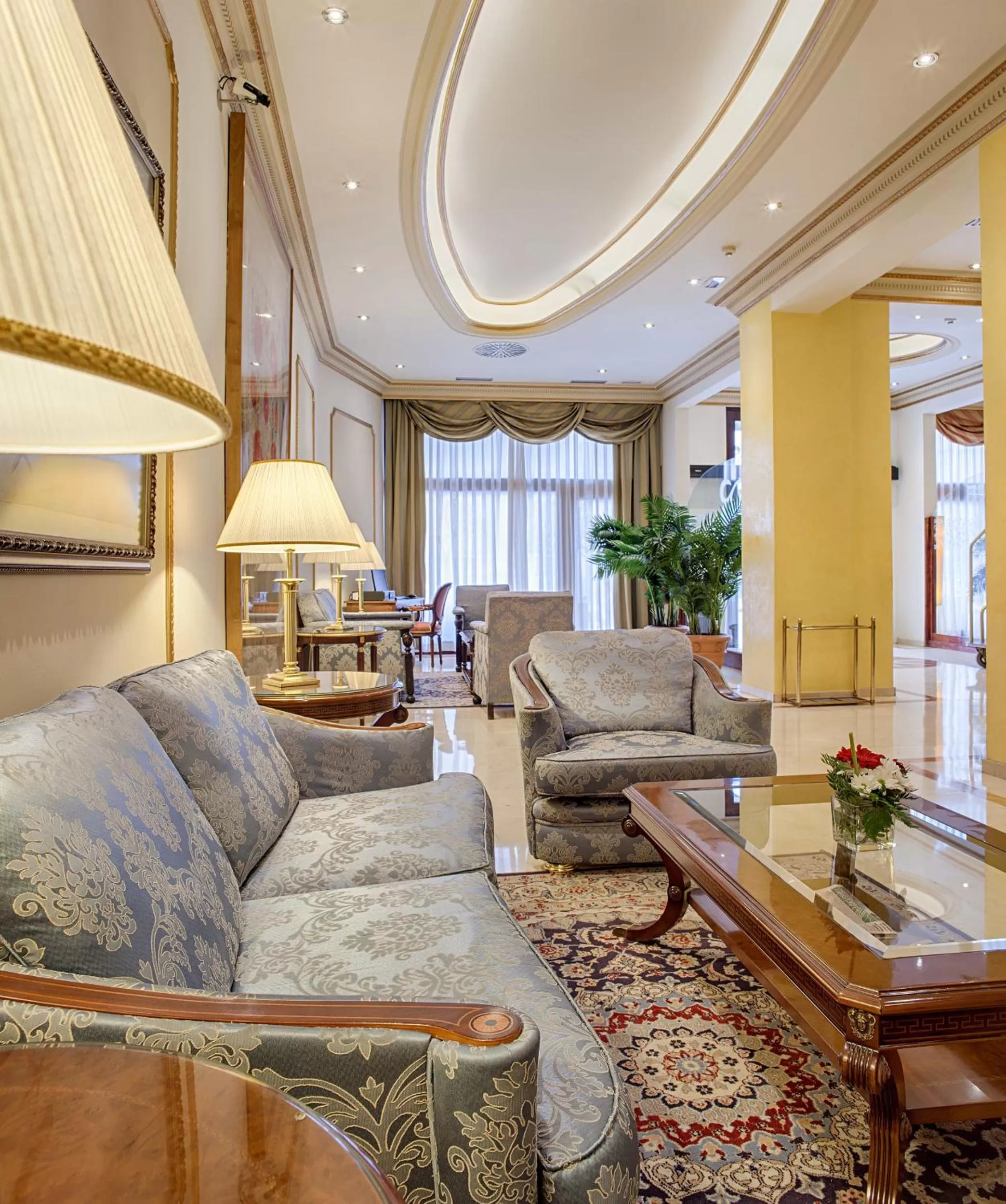 Lobby or reception in Hotel Roger de Llúria