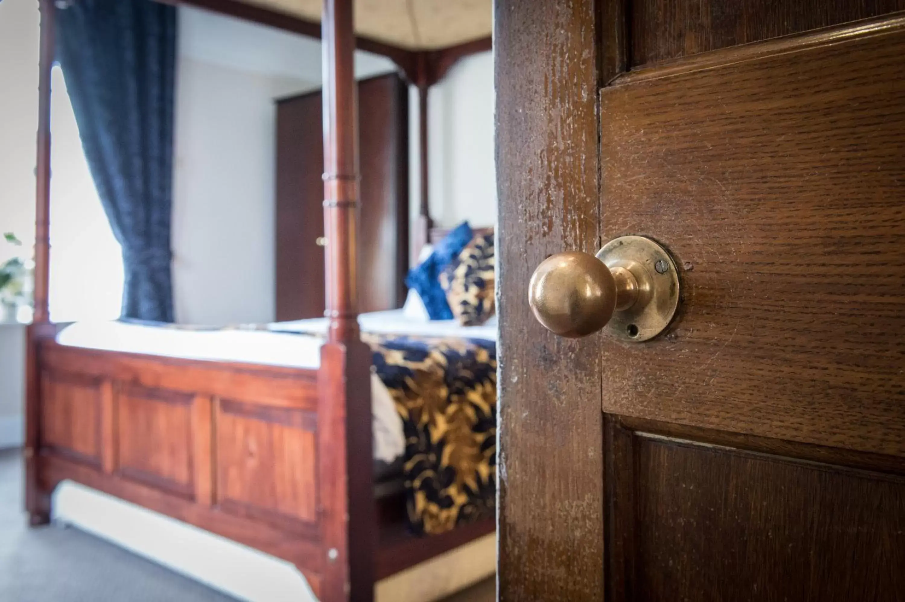 Decorative detail, Bed in Hadley Park House Hotel