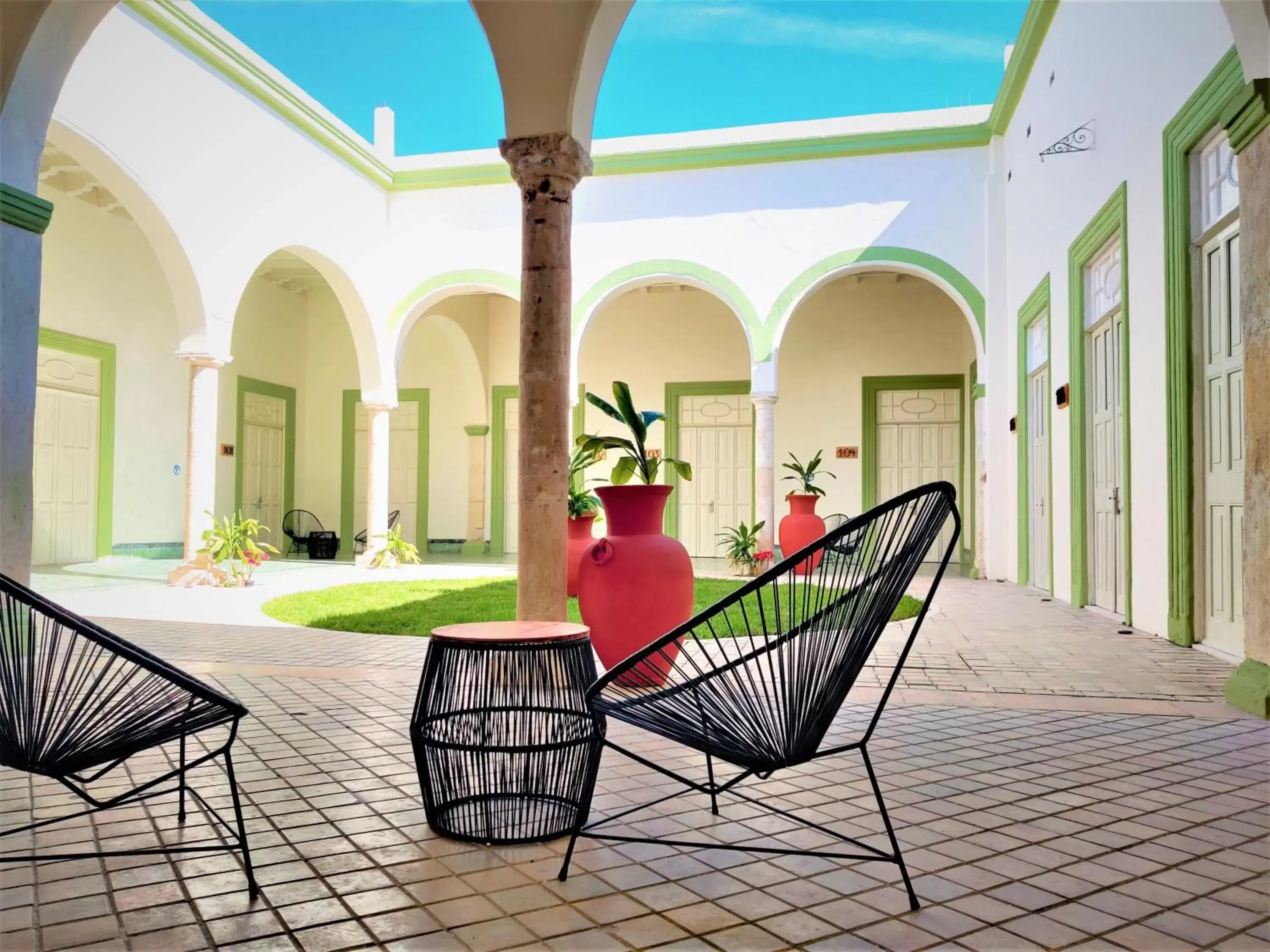 Patio in Hotel Boutique La Casona by Kavia