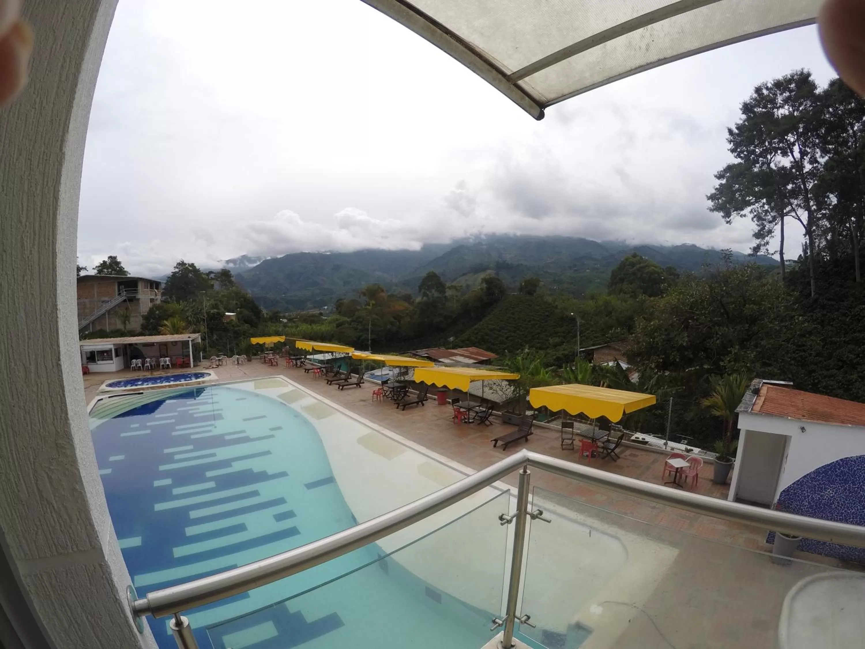 Balcony/Terrace in Sky Club Eco Hotel