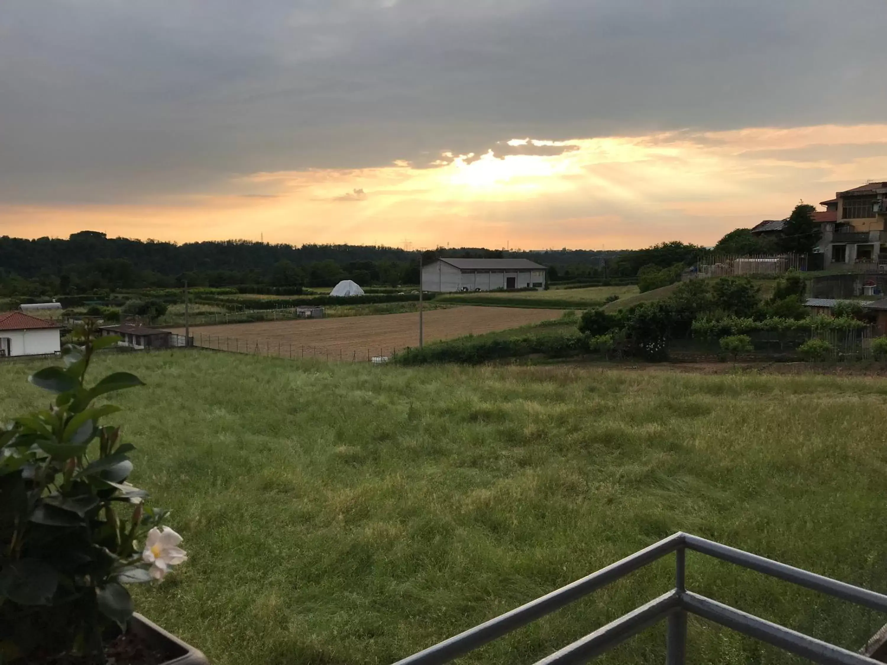 Natural landscape in Le vigne sull’Adda