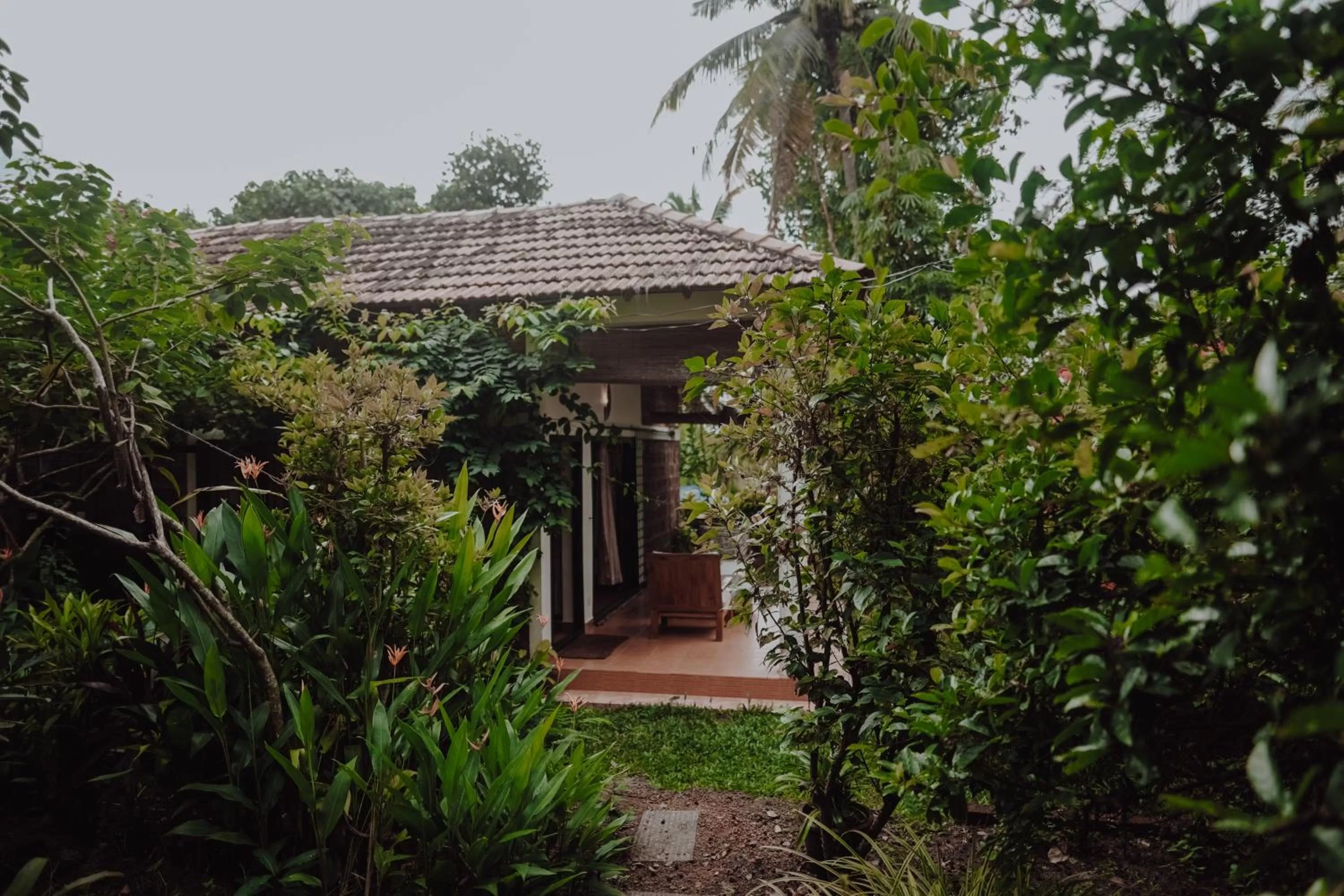 Facade/entrance in Villa Akasa
