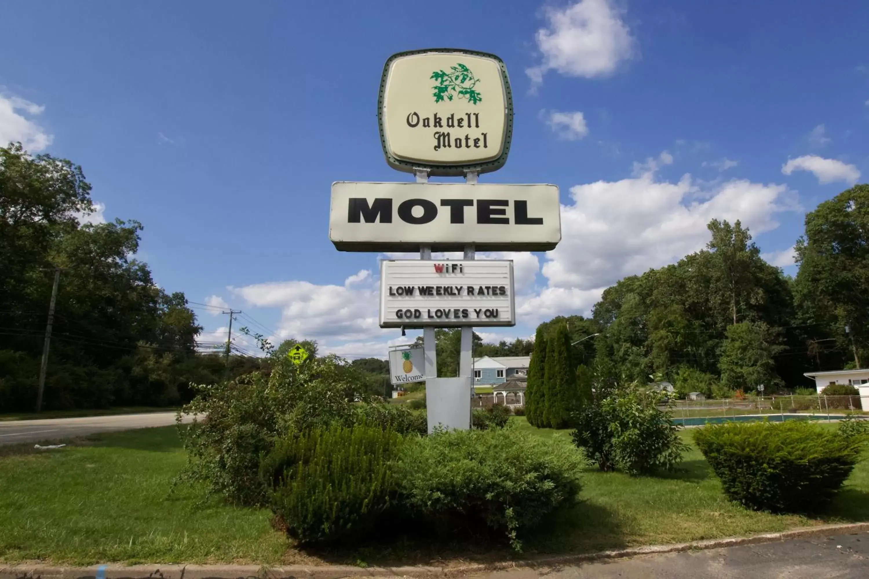 Property logo or sign in Oakdell Motel WATERFORD CT