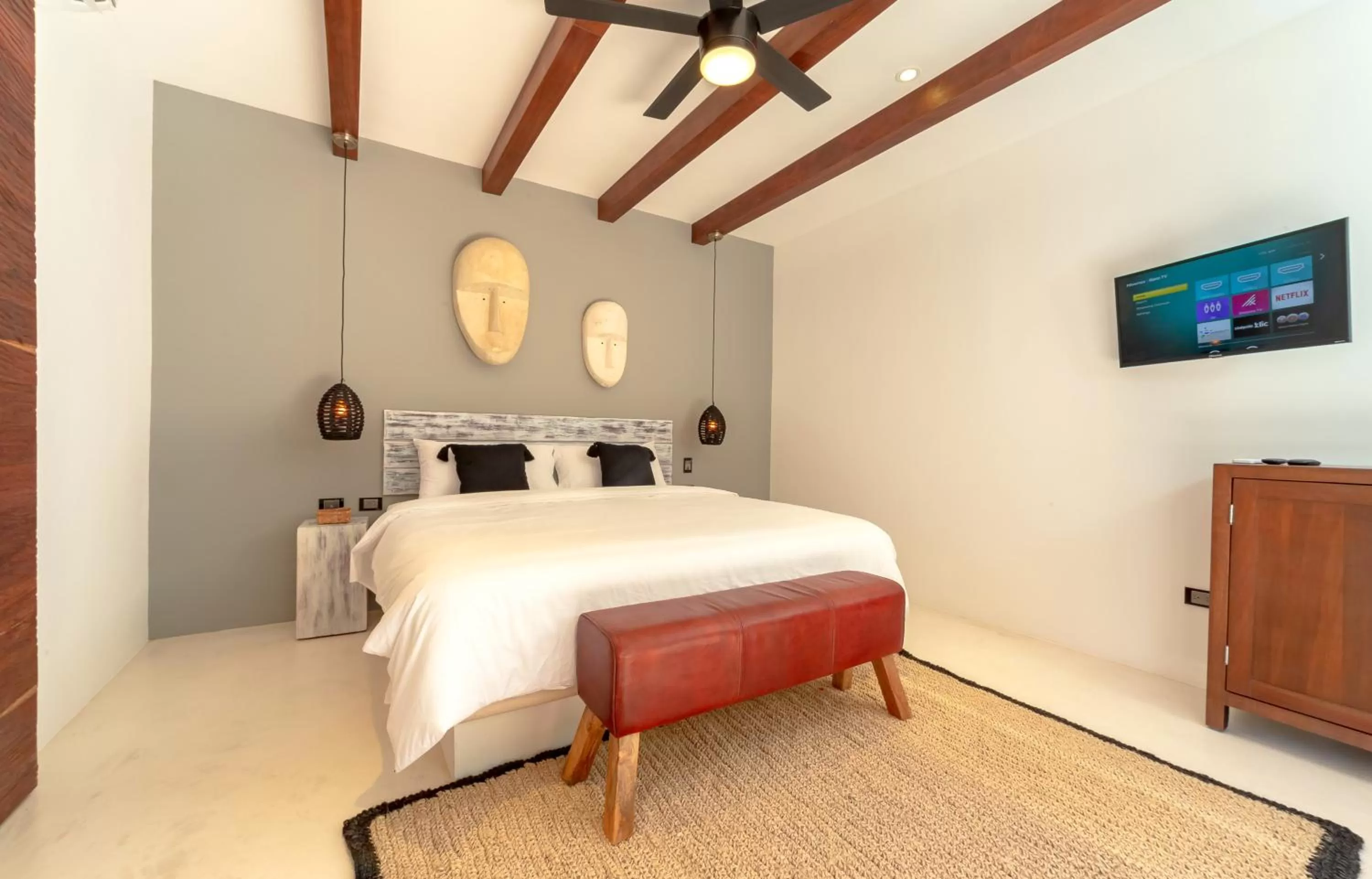 Photo of the whole room, Bed in BT Rooms Tulum