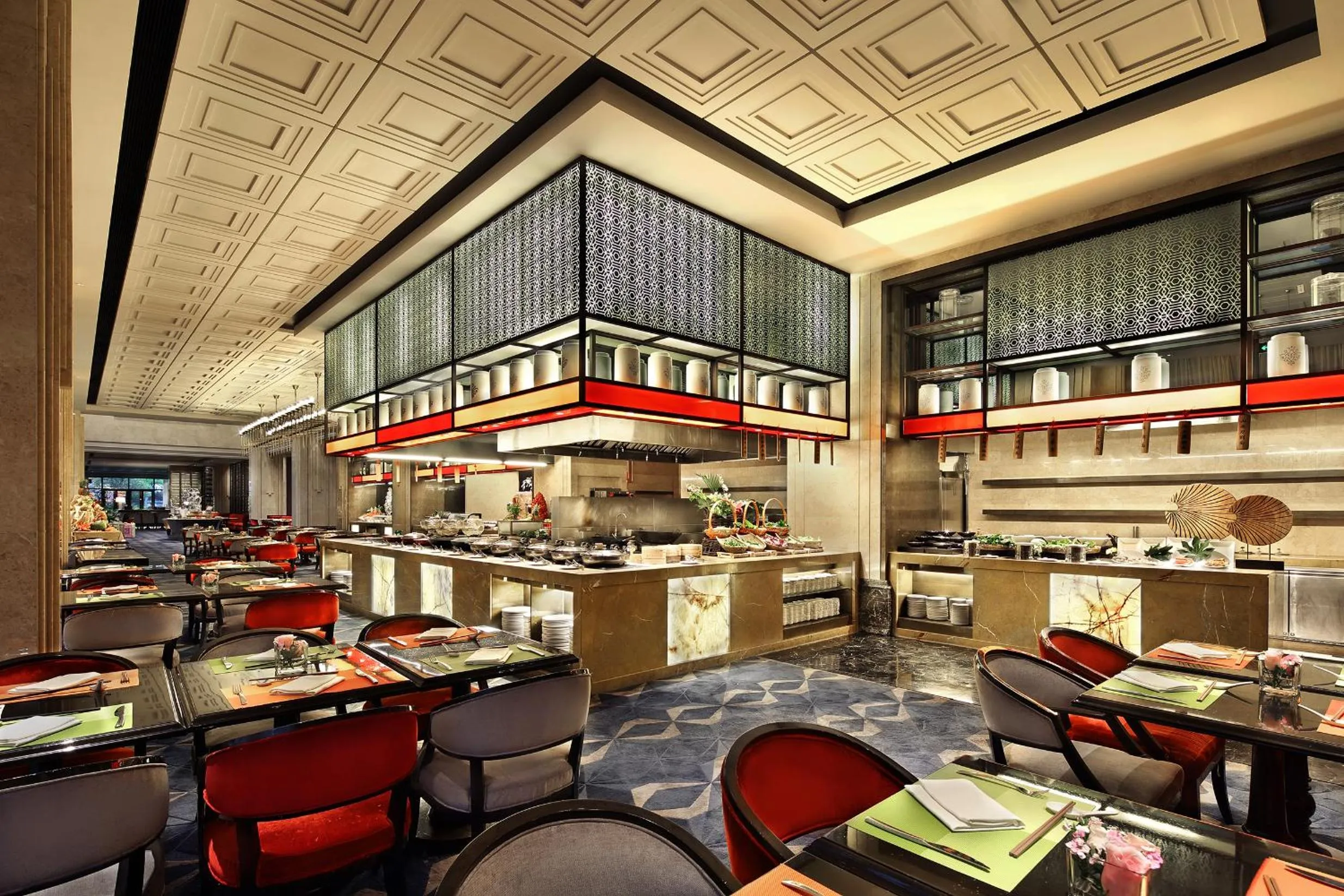 Restaurant/Places to Eat in The Qube Hotel Xinqiao