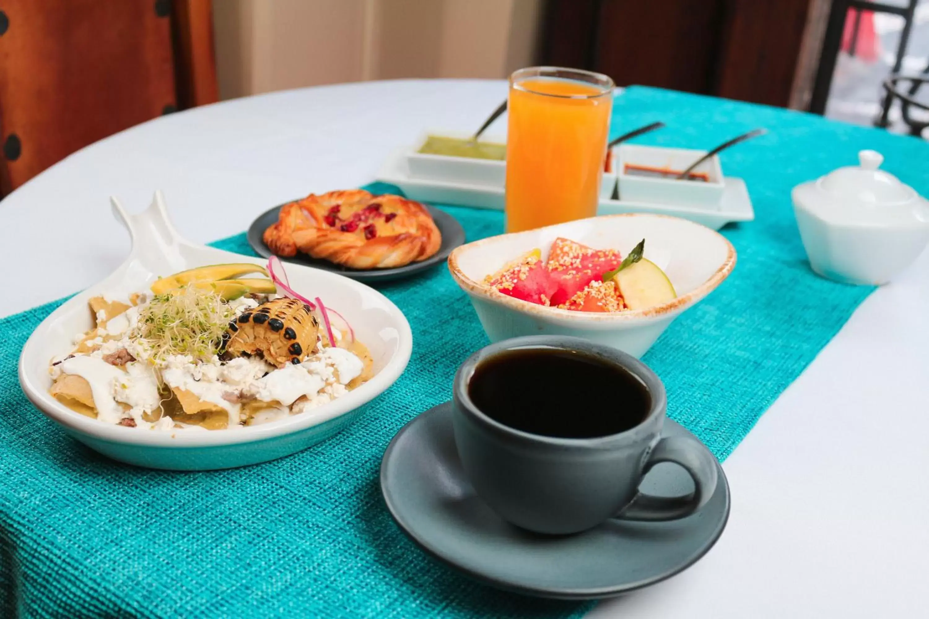 Breakfast in Hotel Agua Escondida