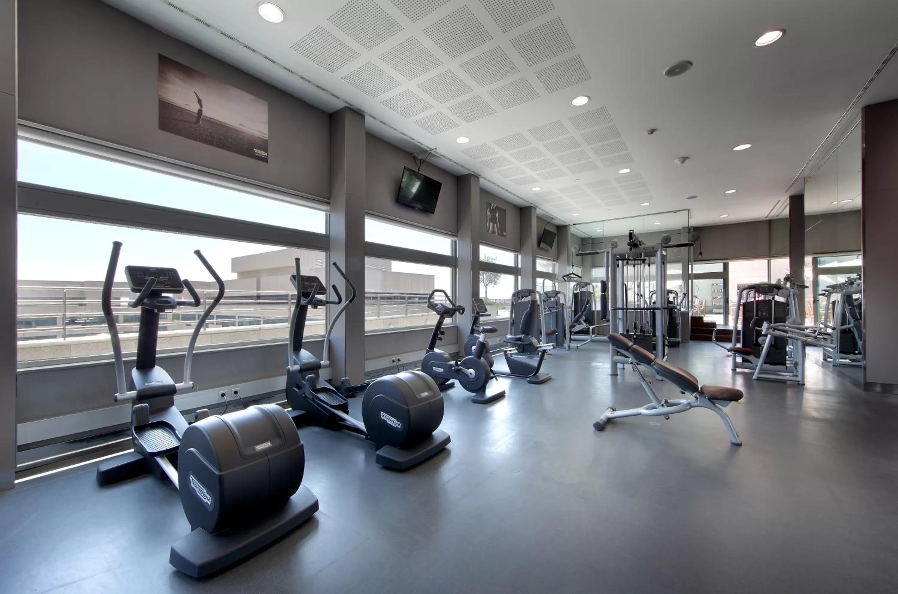 Fitness centre/facilities in Eurostars Grand Marina Hotel GL