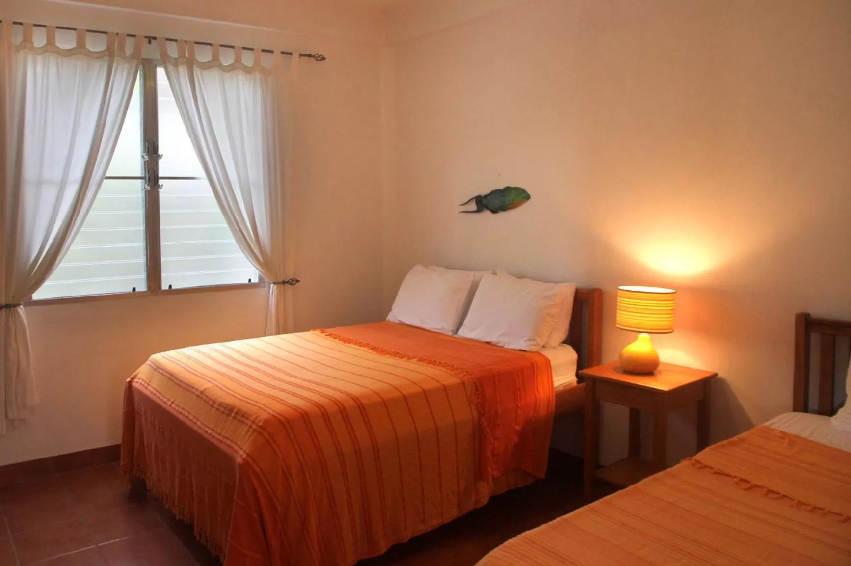 Bed in BlueBelize B&B