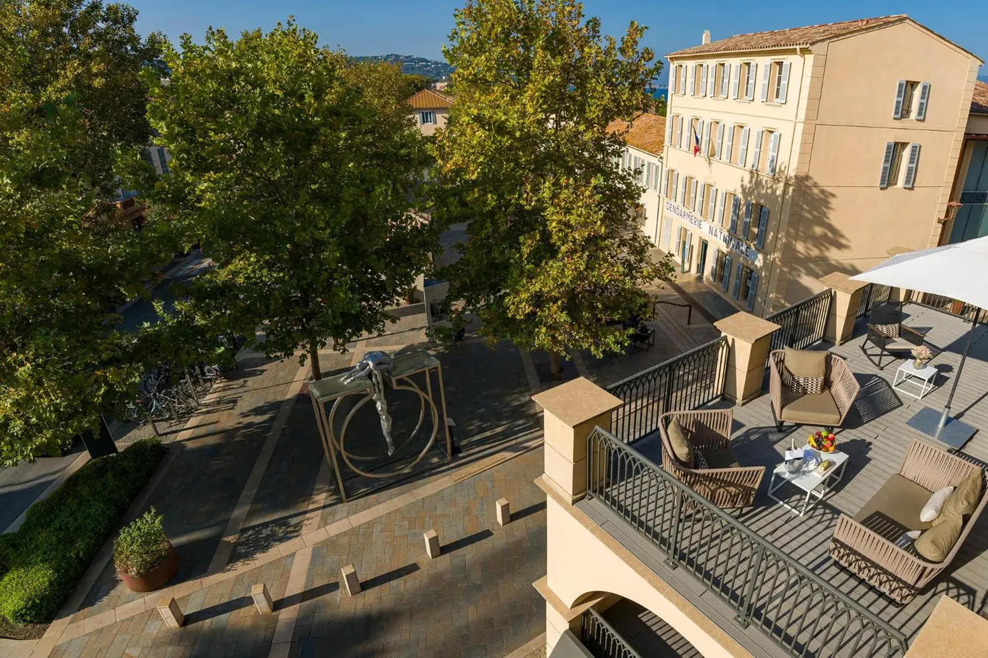 View (from property/room) in Hôtel de Paris Saint-Tropez