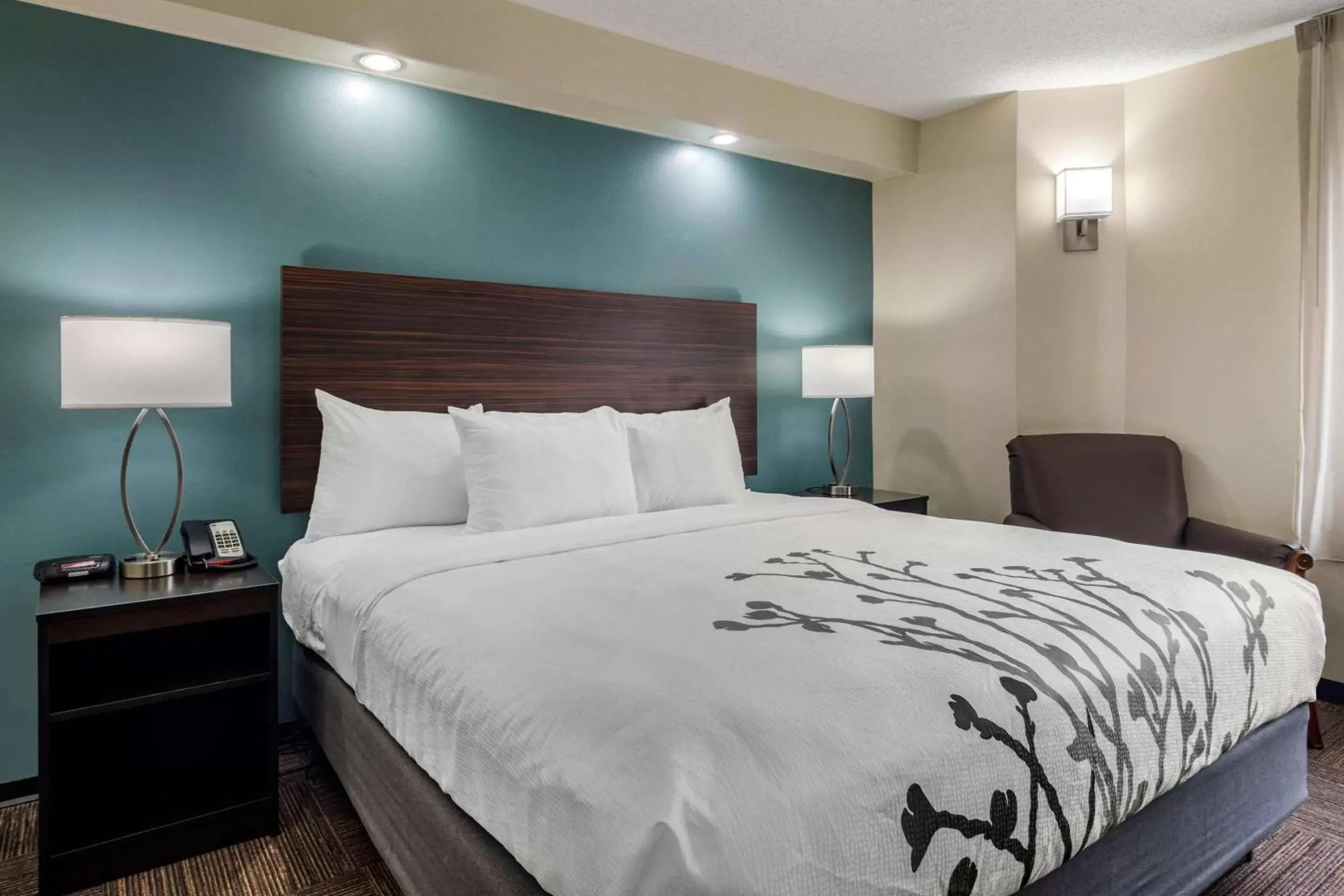 Bedroom, Bed in Sleep Inn Marietta-Atlanta near Ballpark-Galleria