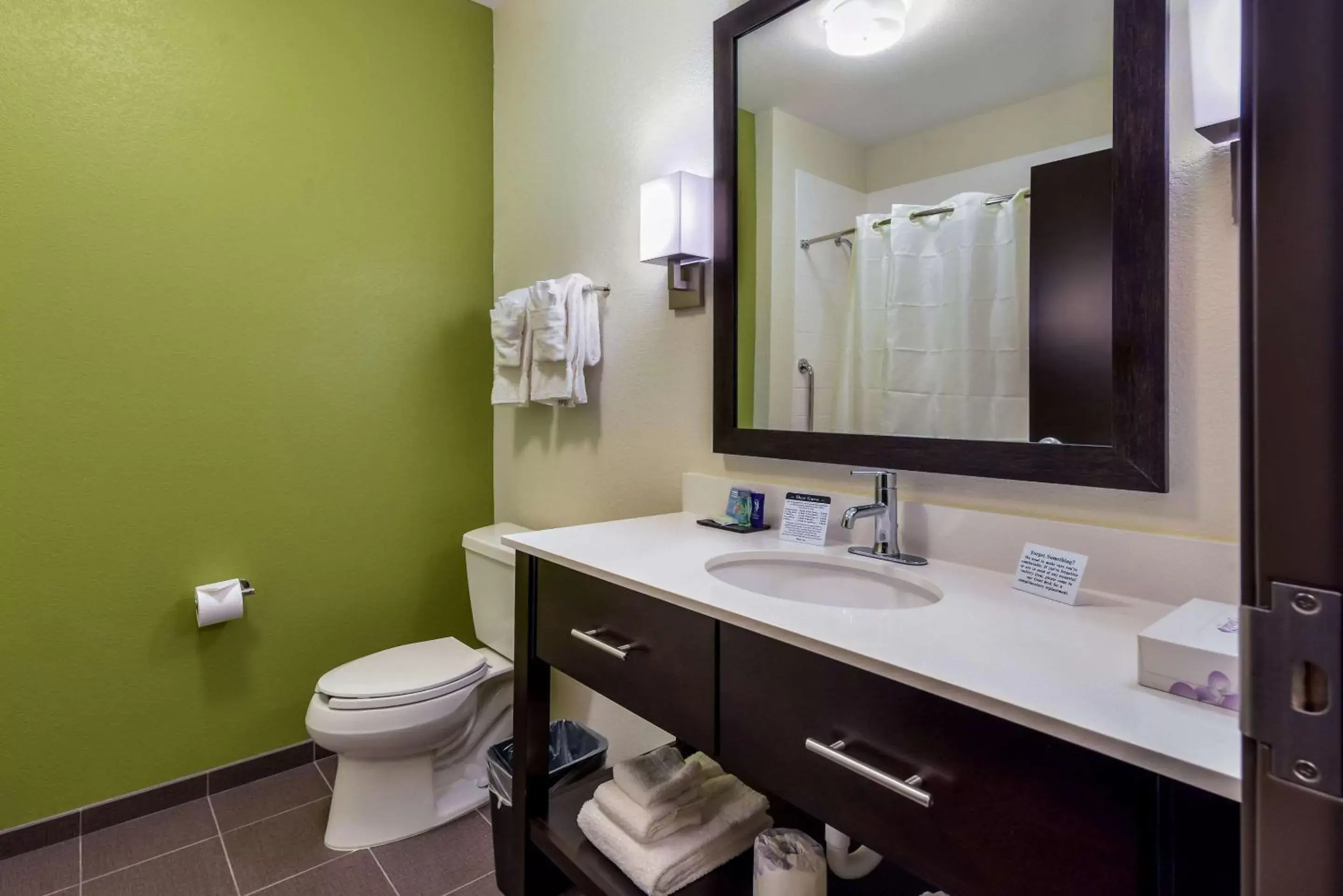 Photo of the whole room, Bathroom in Sleep Inn & Suites Fort Worth - Fossil Creek