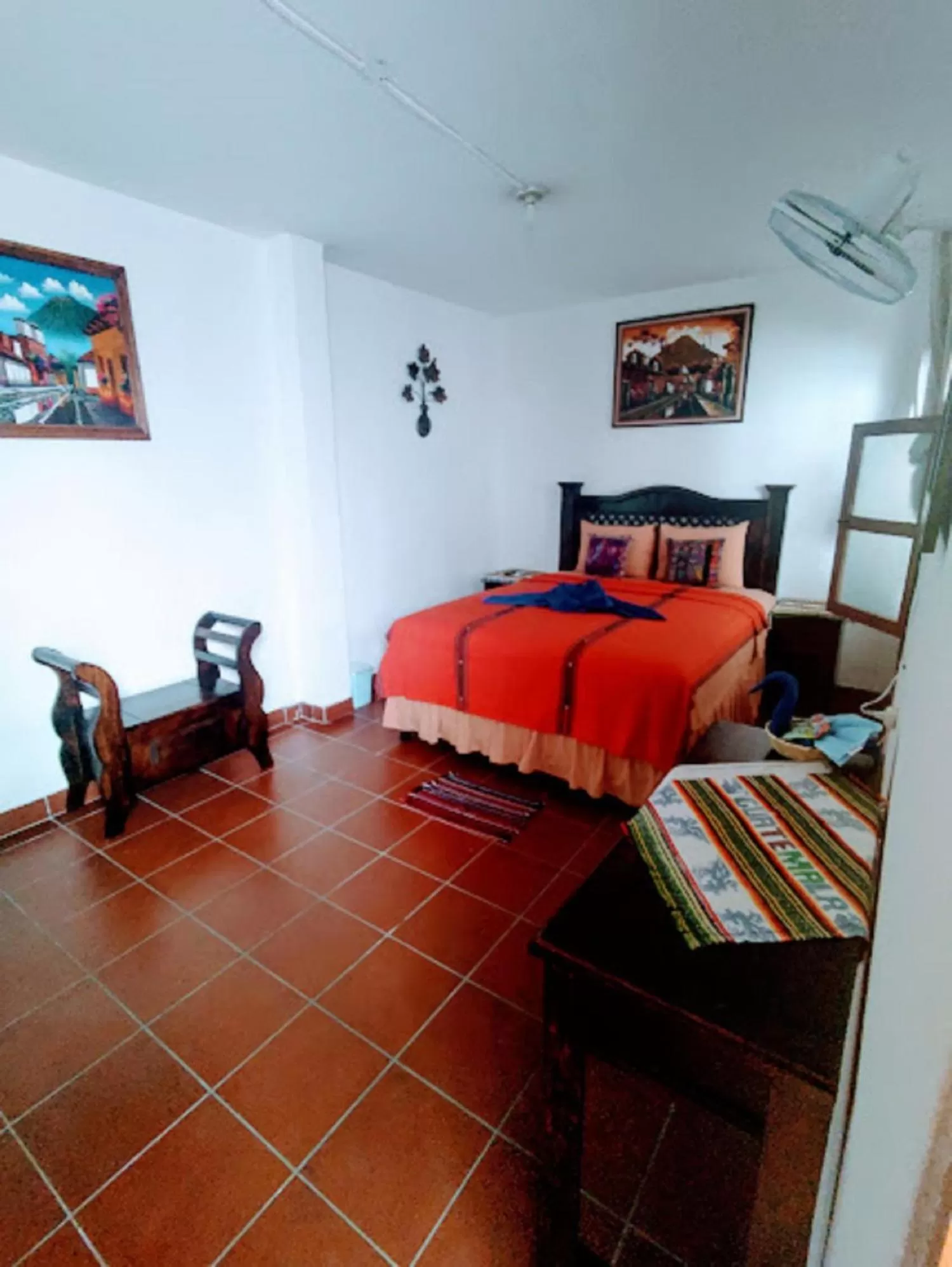 Bed in Francisco's rest house hotel