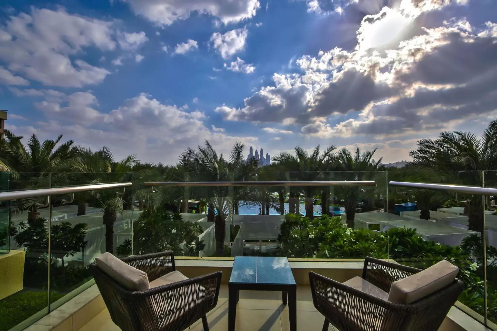 Balcony/Terrace in Rixos The Palm Hotel & Suites - Ultra All Inclusive