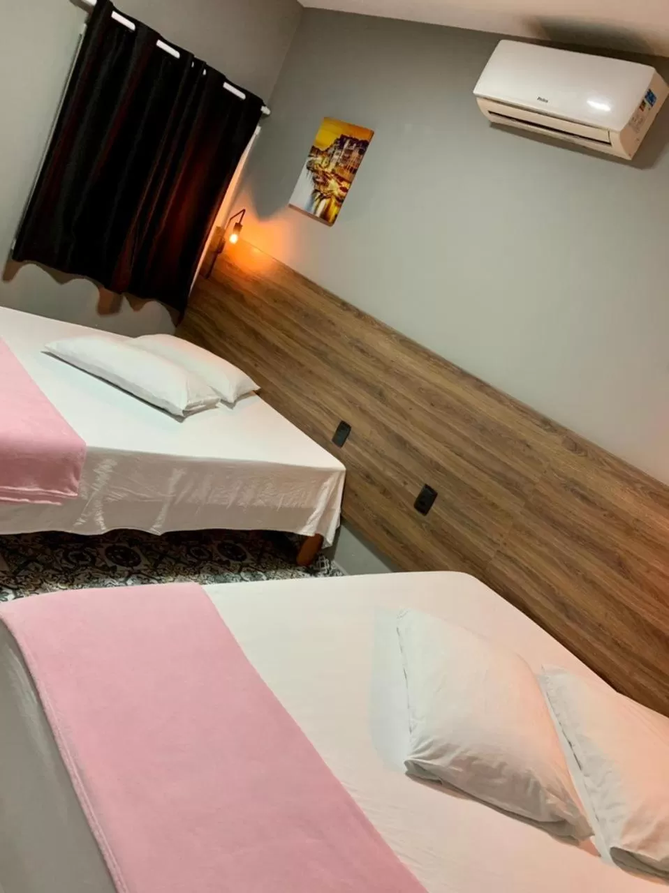 Bed in Santa Cecília Pousada