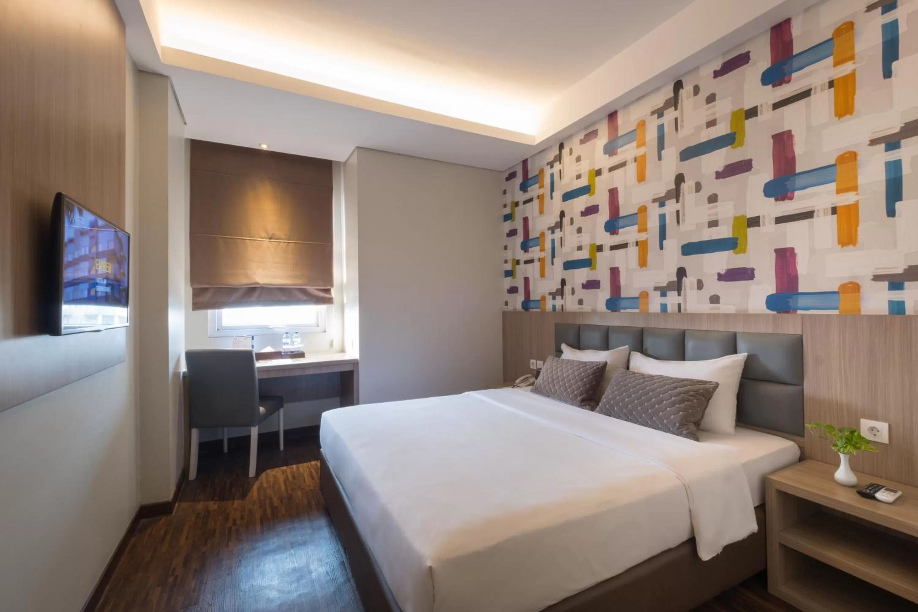 Bedroom, Bed in Hotel 88 ITC Fatmawati Jakarta By WH