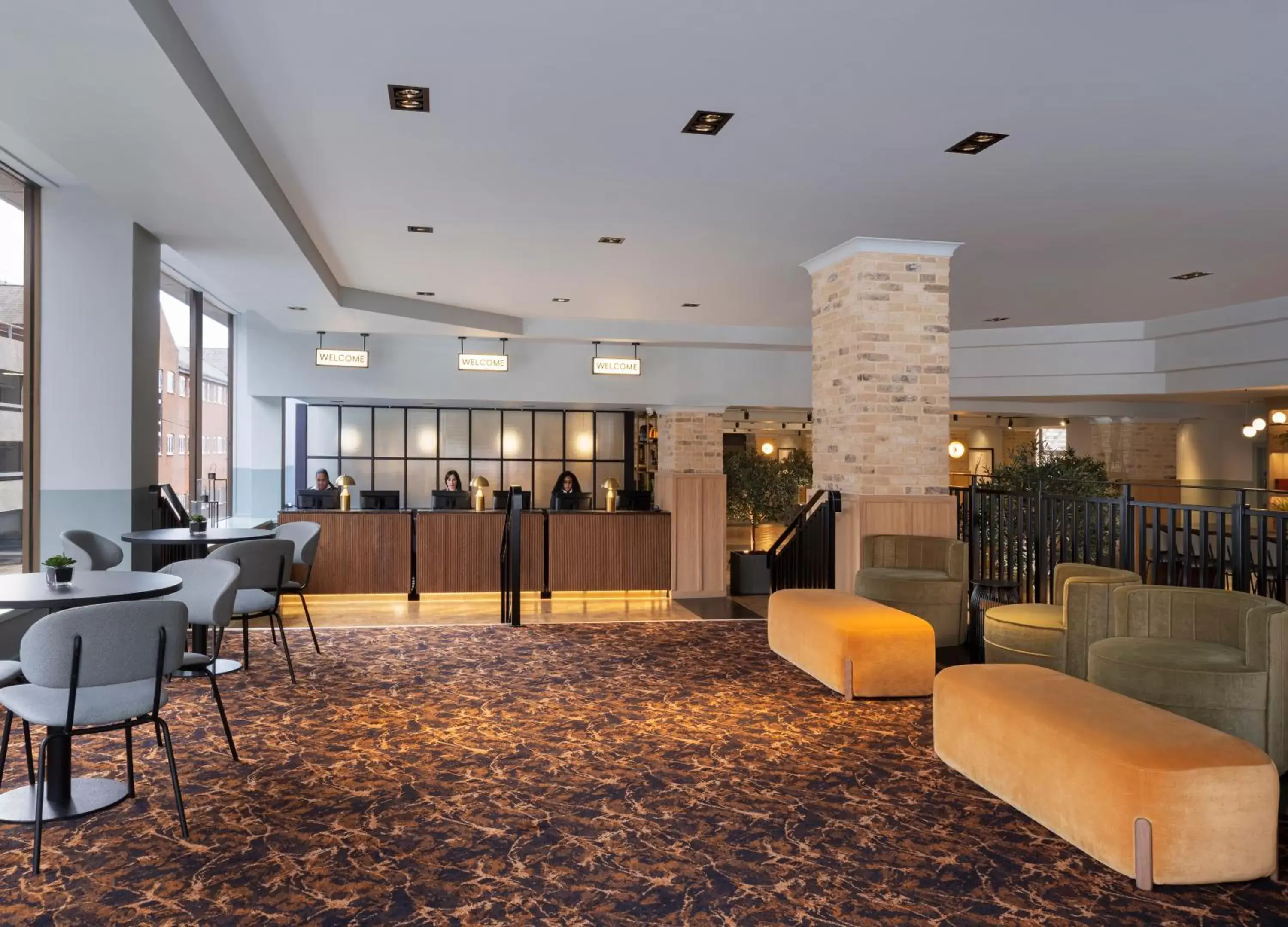 Lobby or reception in Leonardo Royal Hotel Birmingham - formerly Jurys Inn