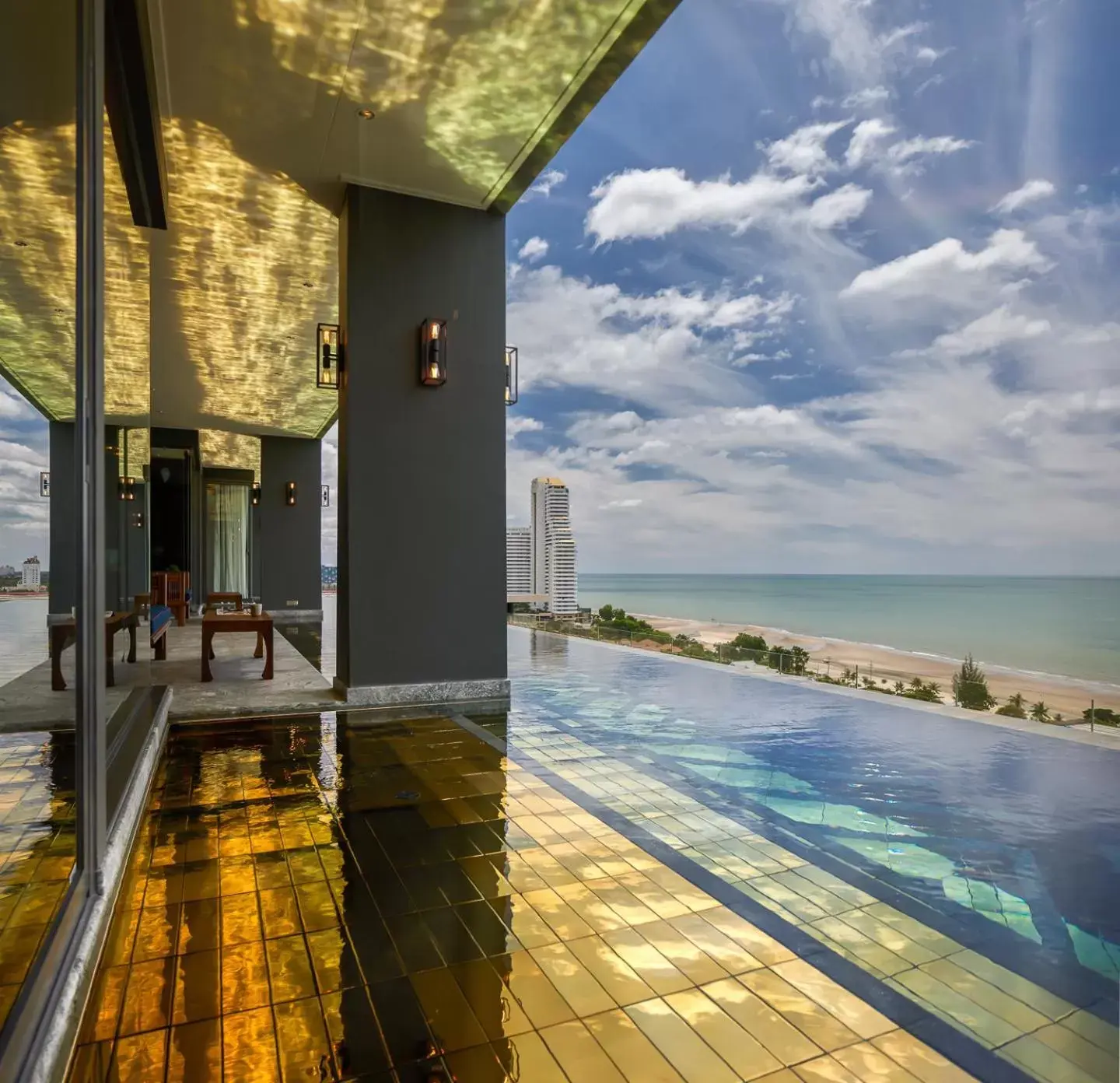 View (from property/room), Swimming Pool in Baba Beach Club Hua Hin Luxury Pool Villa by Sri panwa