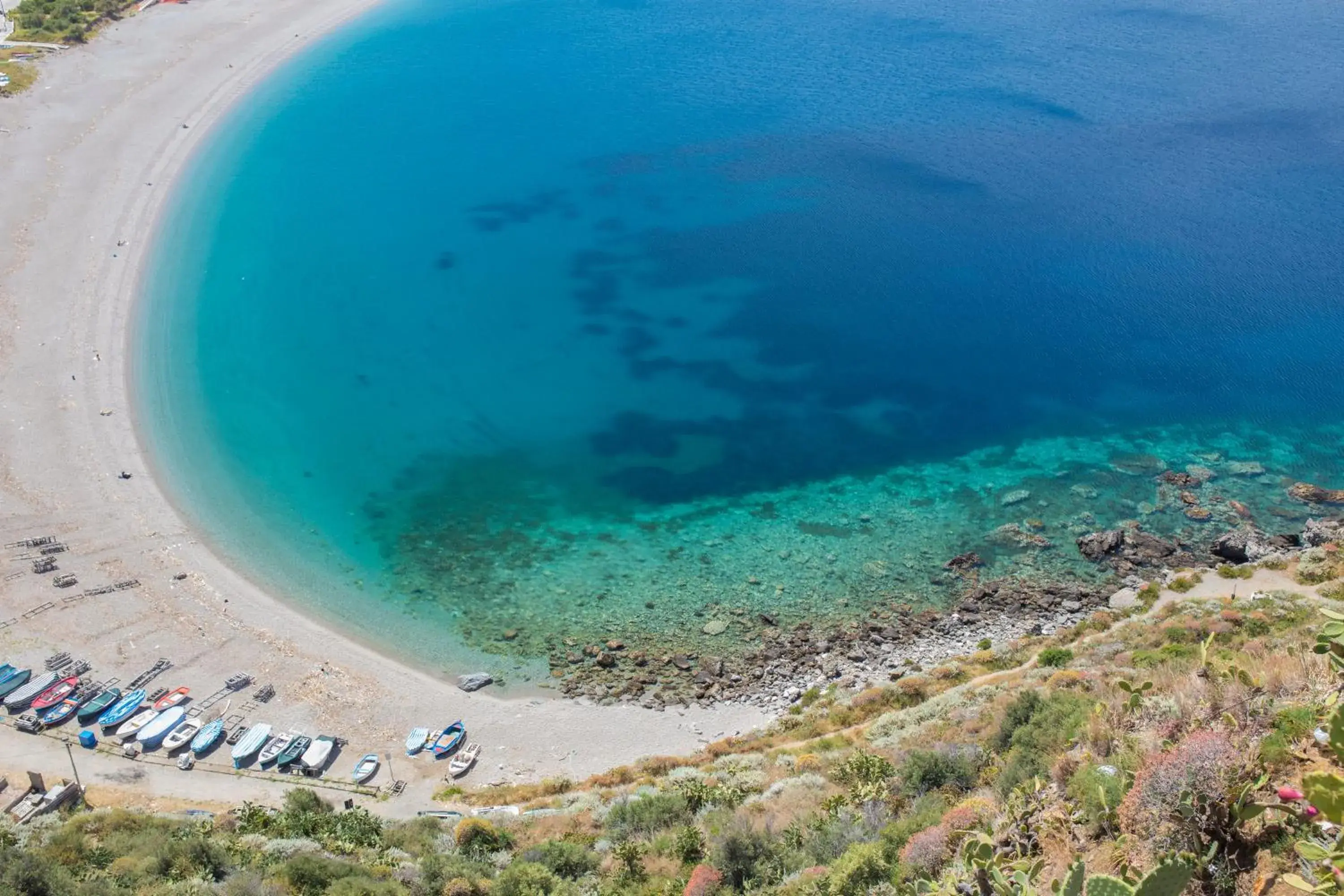 Natural landscape, Bird's-eye View in Ngonia Bay