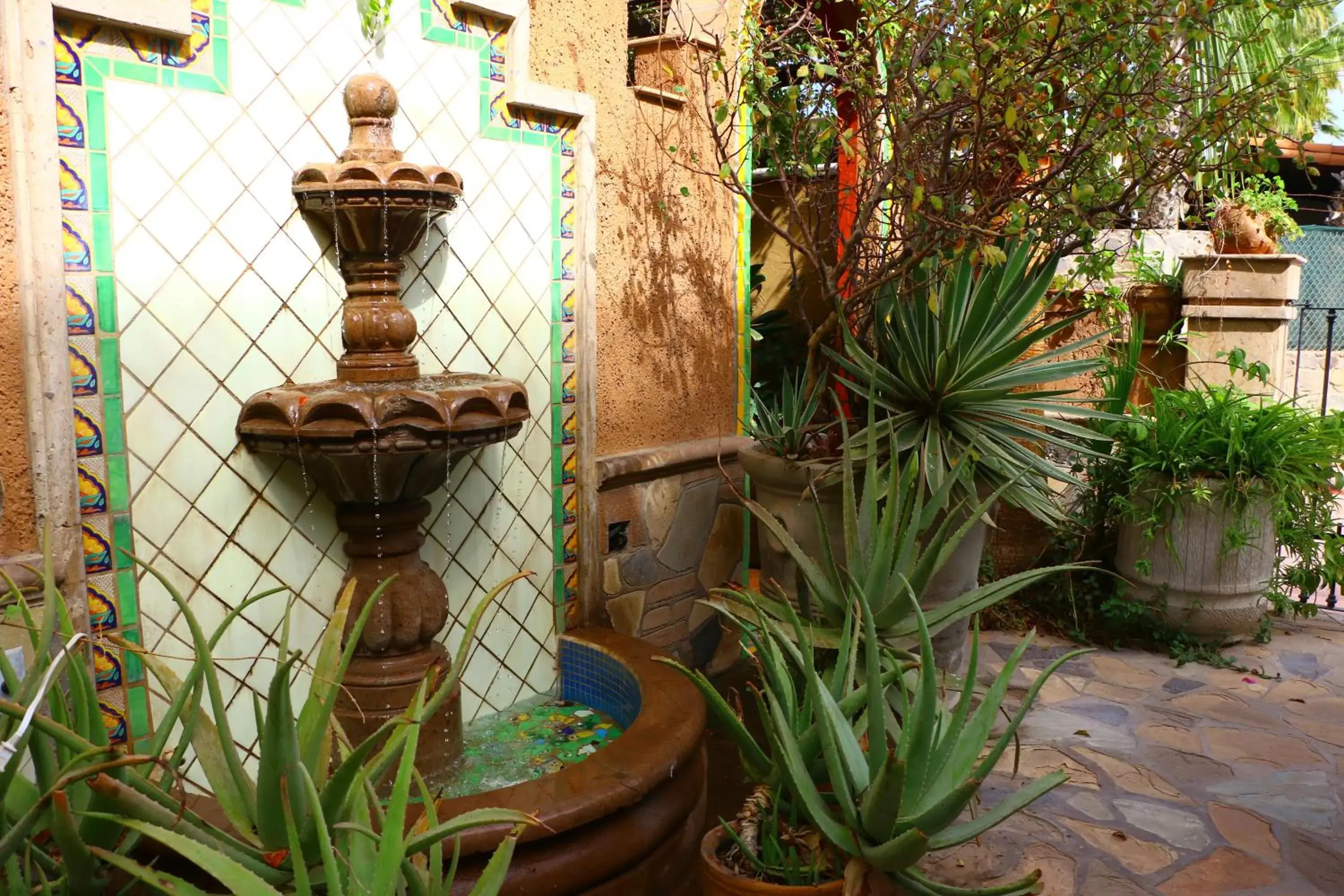 Patio in Posada del Cortes