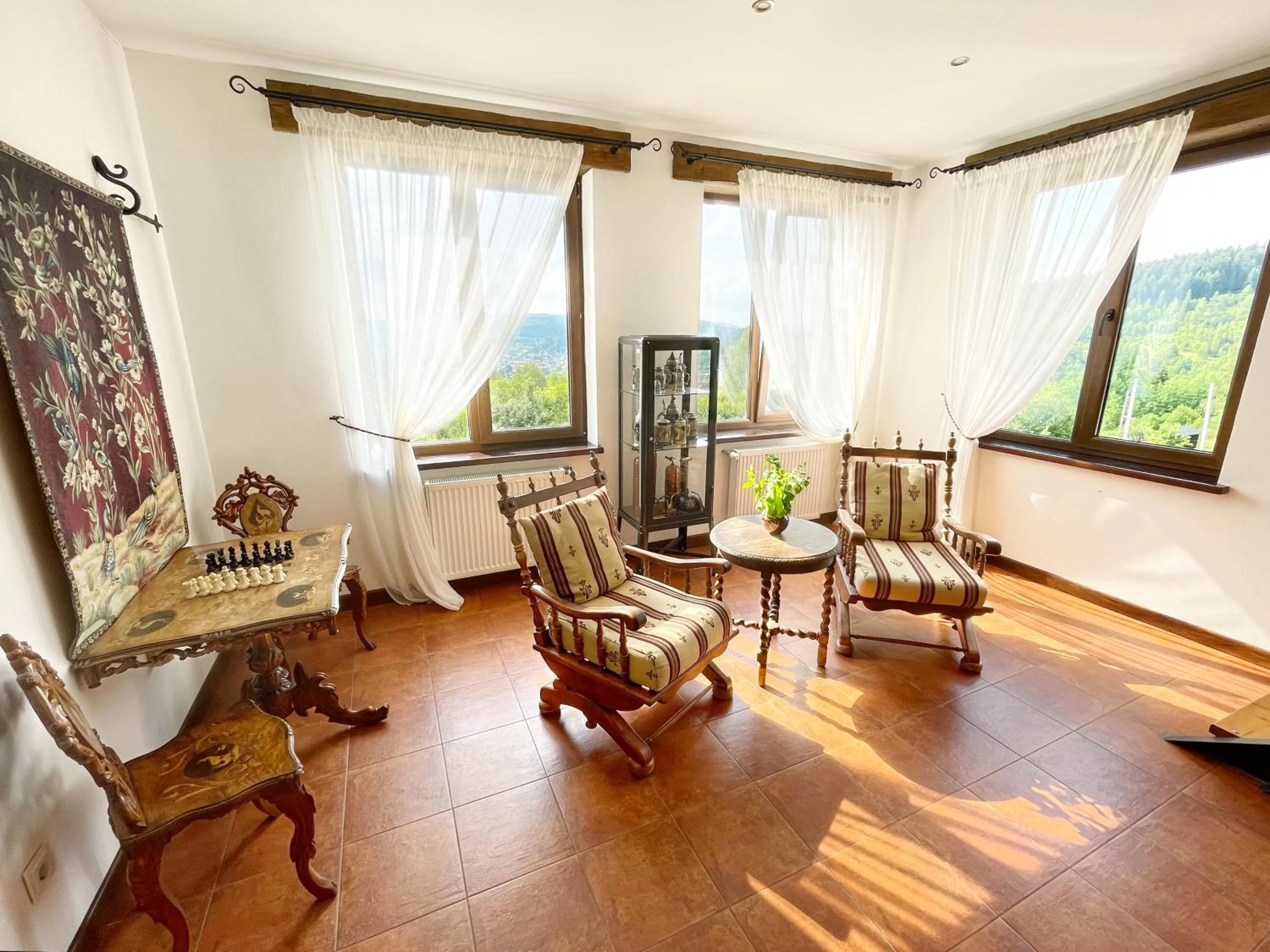 Living room in Villa Zoryany Dvir