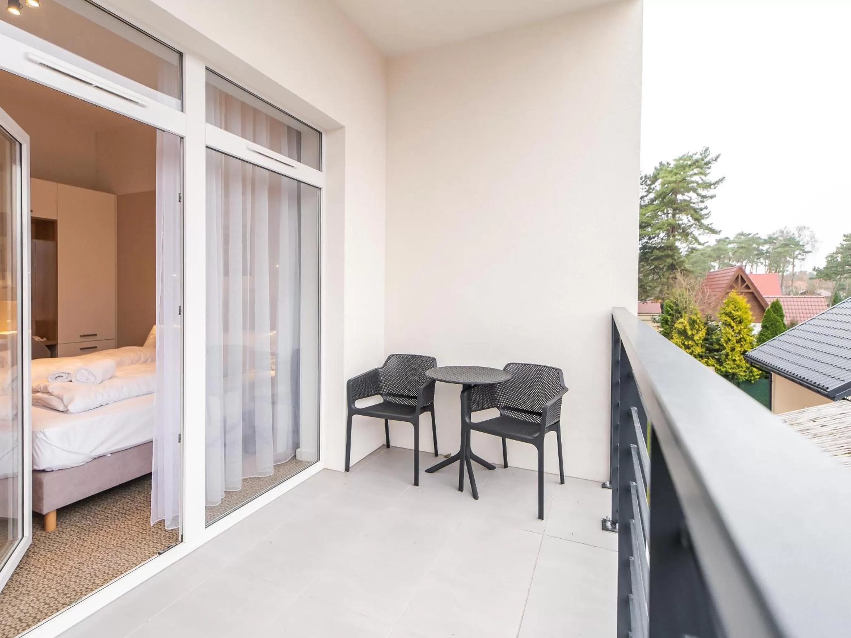 View (from property/room), Bed in Molo Park Aparthotel