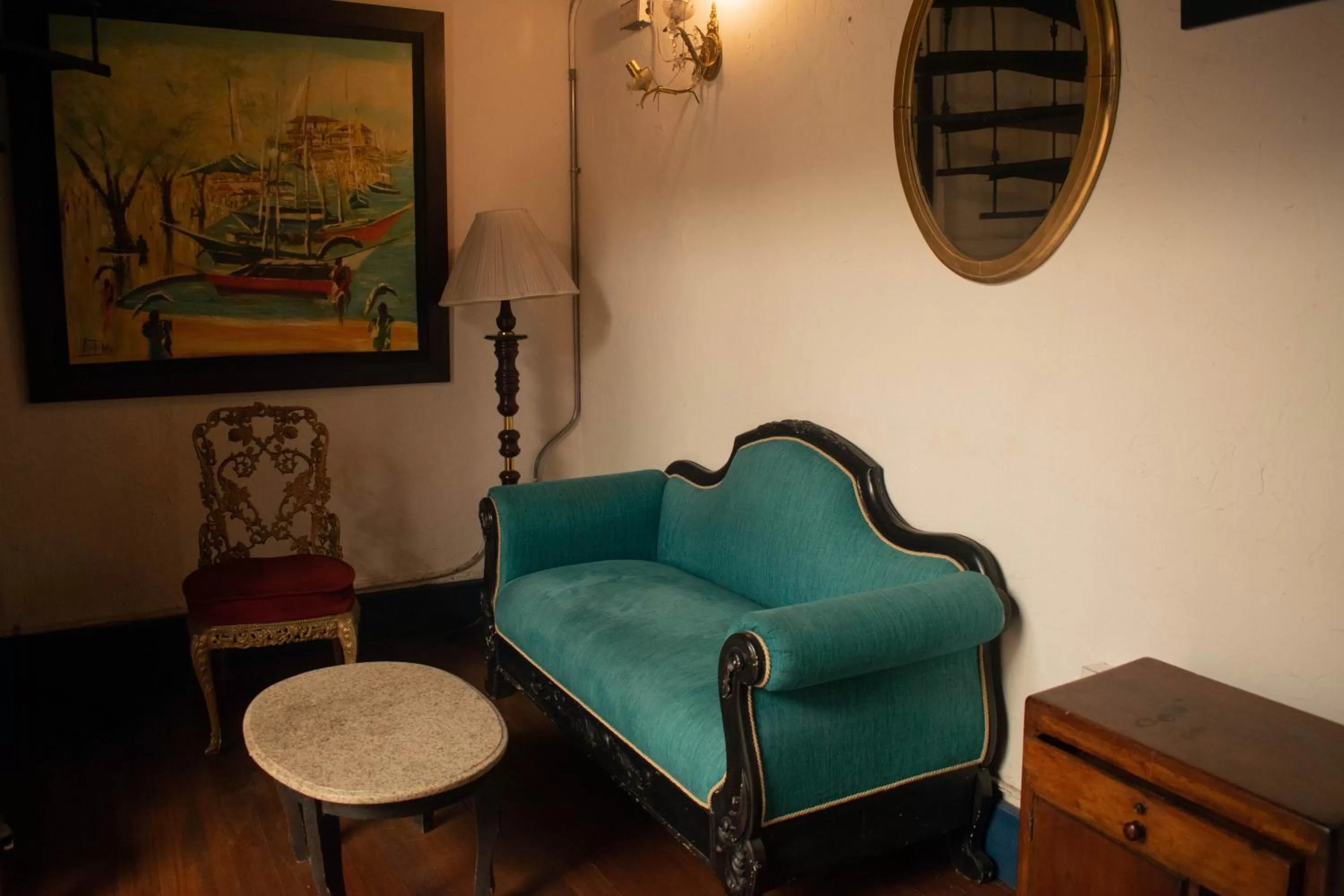 Living room in Hotel Casa de la Luz