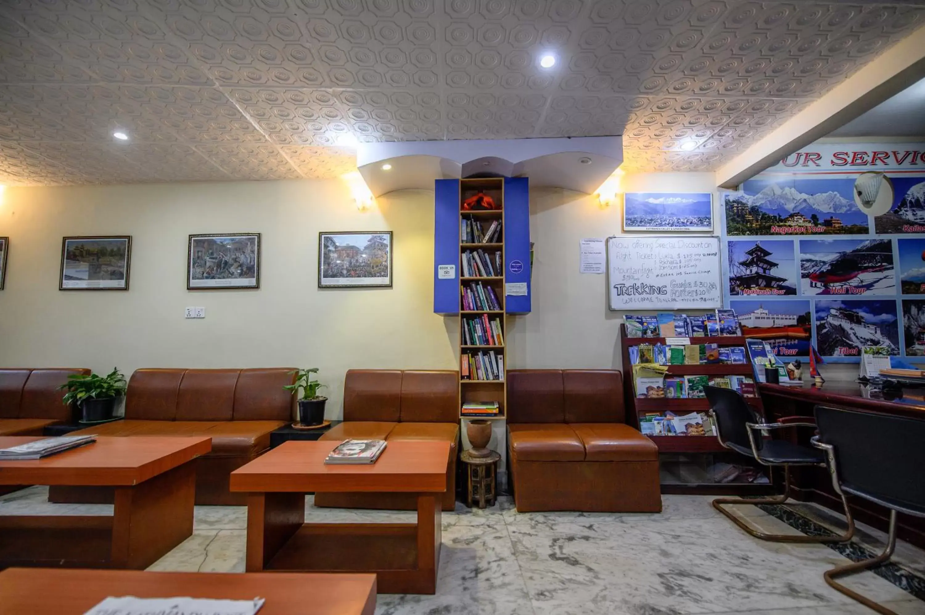 Seating area in Hotel Pomelo House