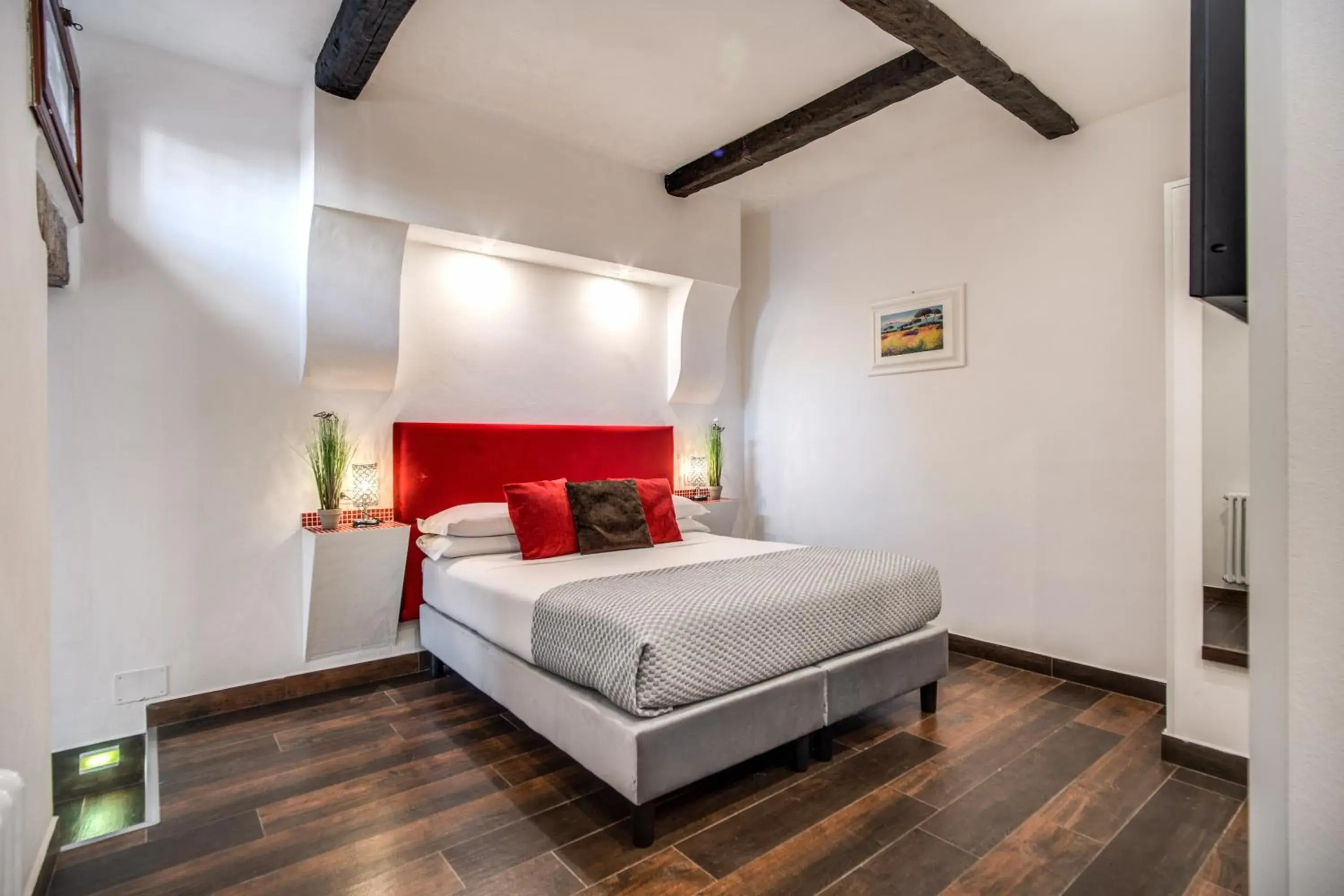 Bed in Piazza di Spagna Comfort Rooms
