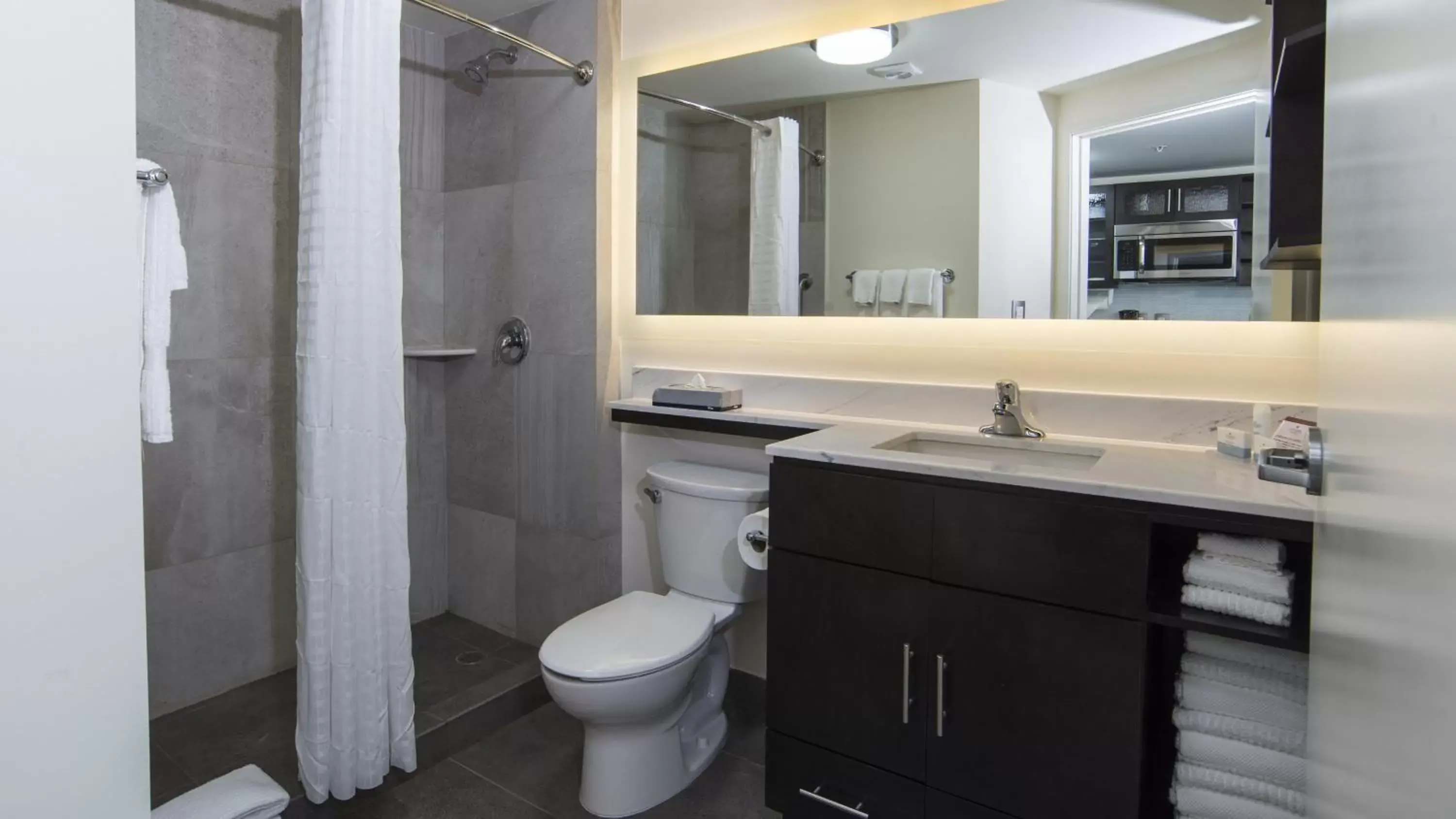 Photo of the whole room, Bathroom in Candlewood Suites - Queretaro Juriquilla, an IHG Hotel