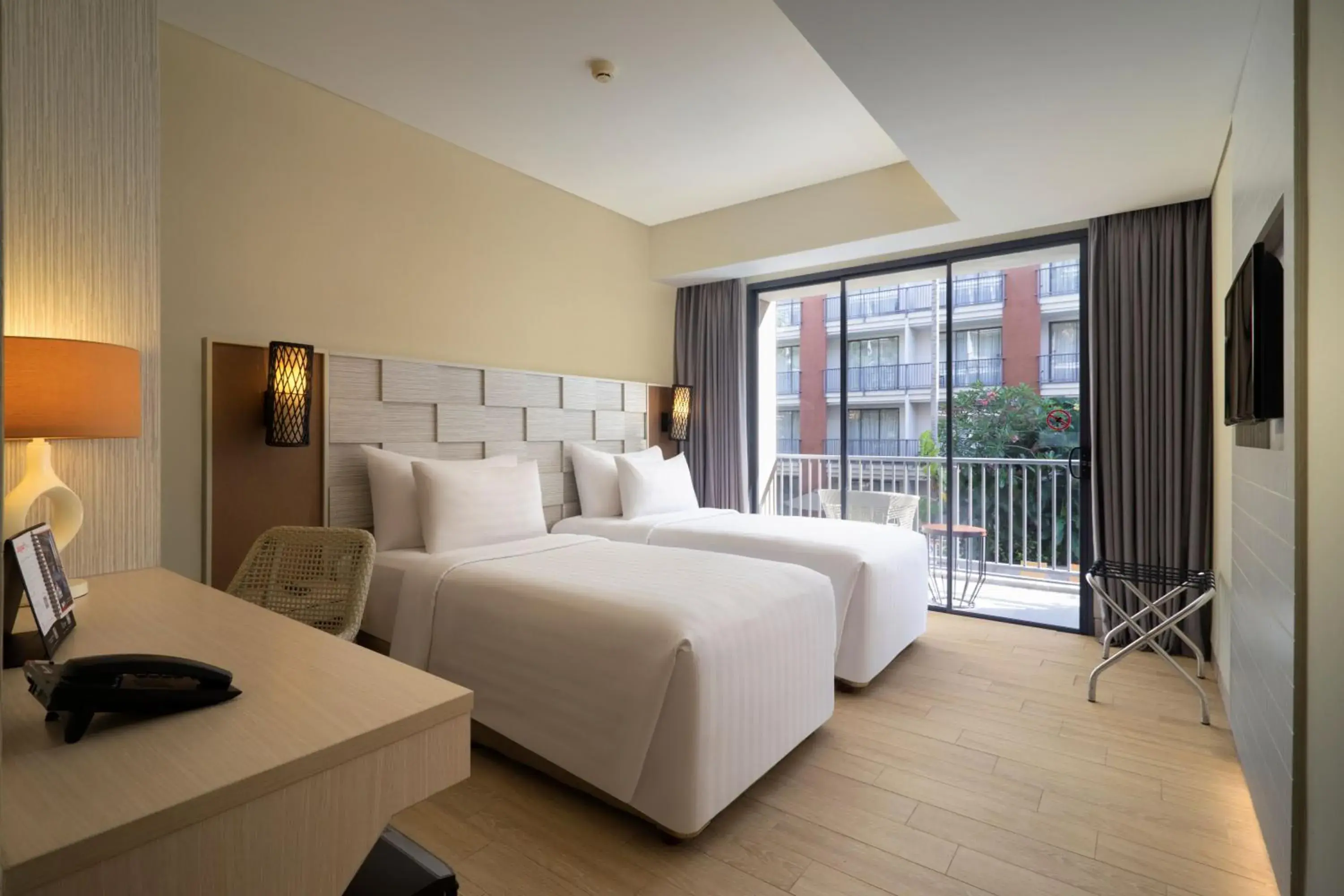 Bed in Swiss-Belhotel Tuban Bali Bed in Swiss-Belhotel Tuban Bali