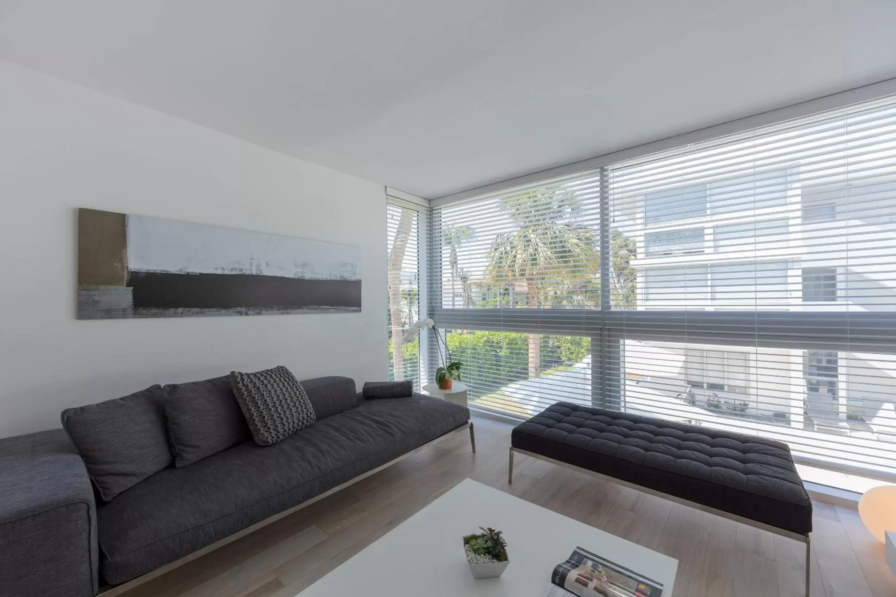 Living room, Seating Area in Beach Haus Key Biscayne Contemporary Apartments