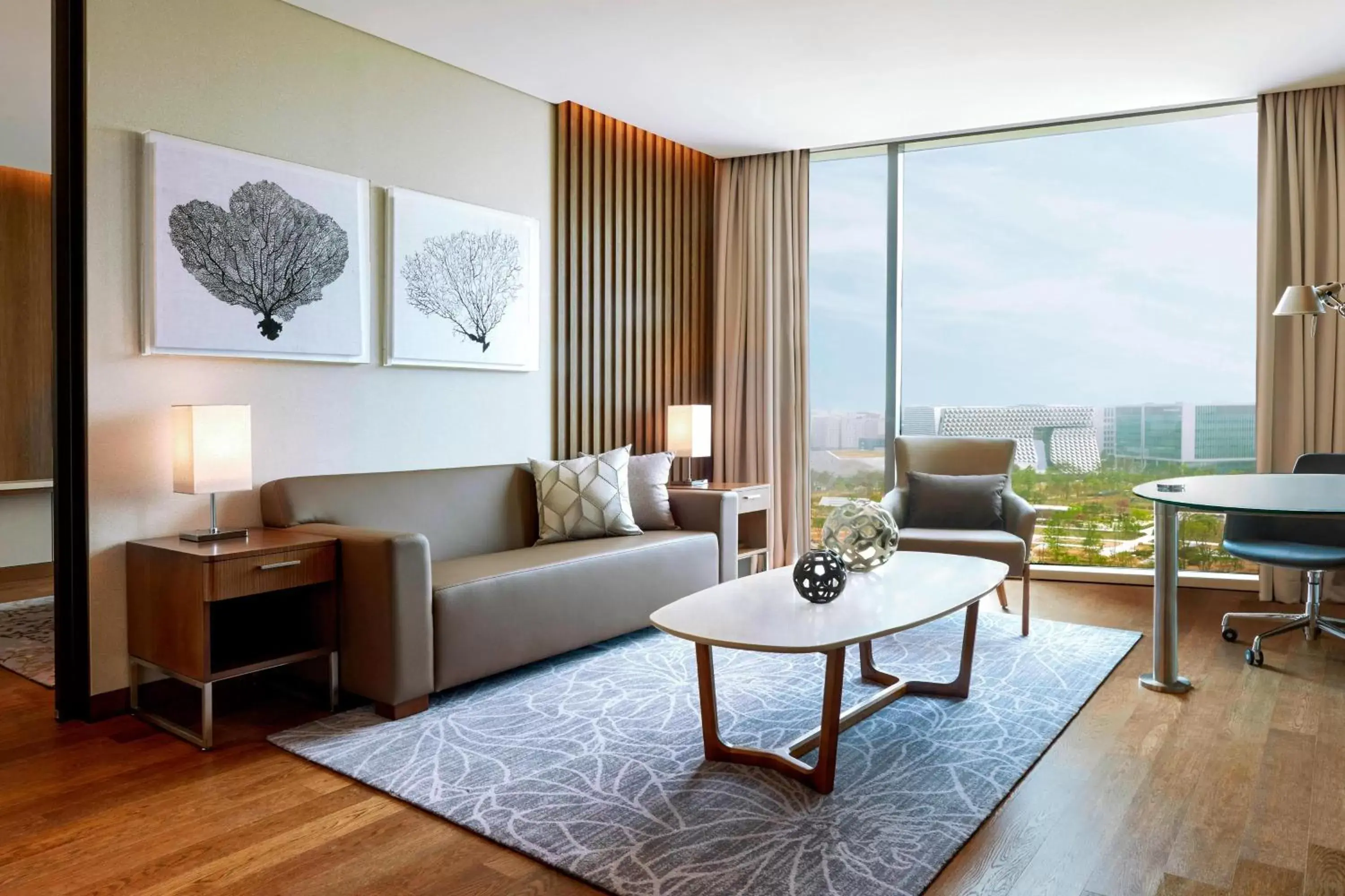 Courtyard Suite, 1 Bedroom Suite, 1 King, Botanic Park view in Courtyard by Marriott Seoul Botanic Park Courtyard Suite, 1 Bedroom Suite, 1 King, Botanic Park view in Courtyard by Marriott Seoul Botanic Park