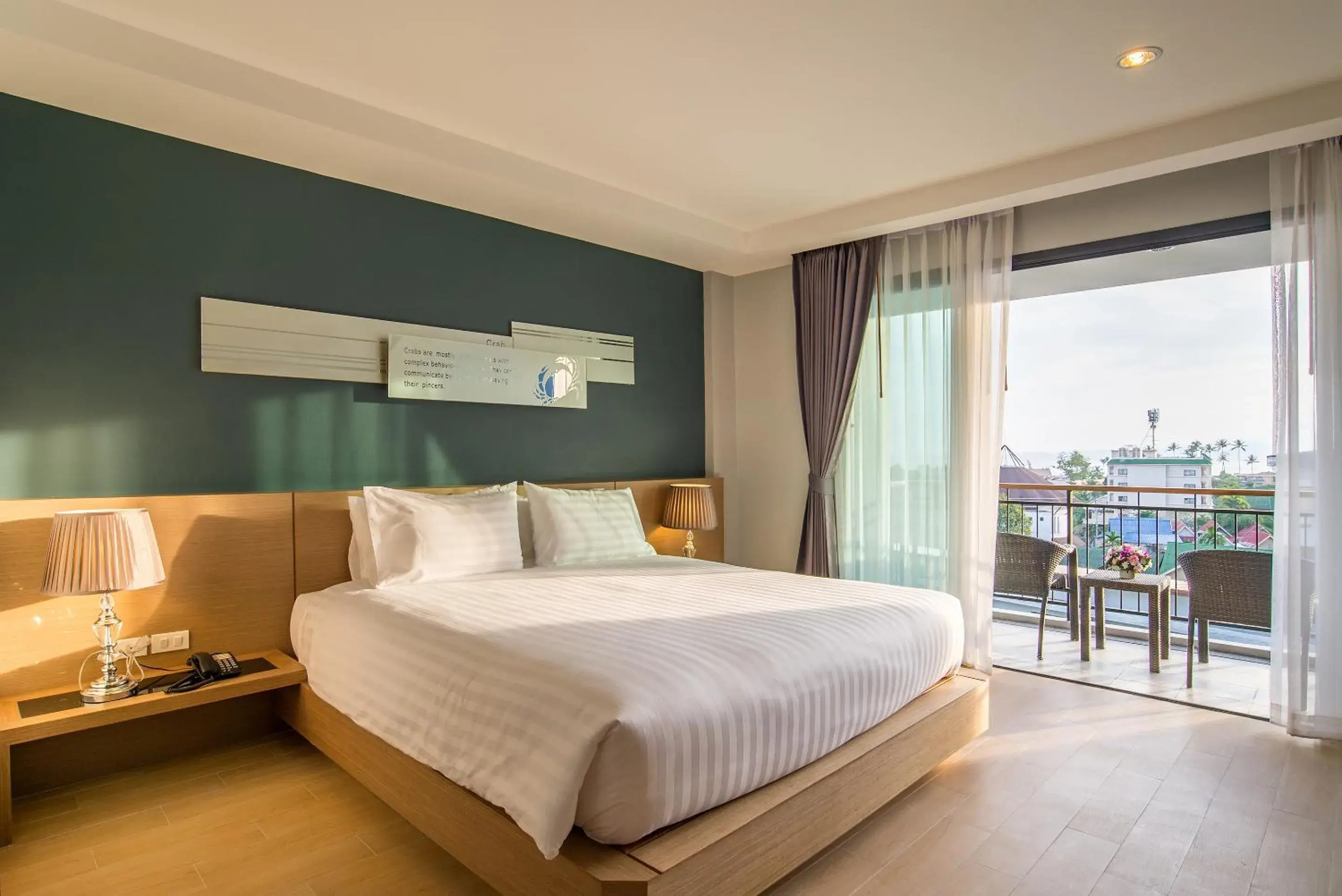 Bed in AVA SEA Resort Ao Nang Beach-SHA Extra Plus