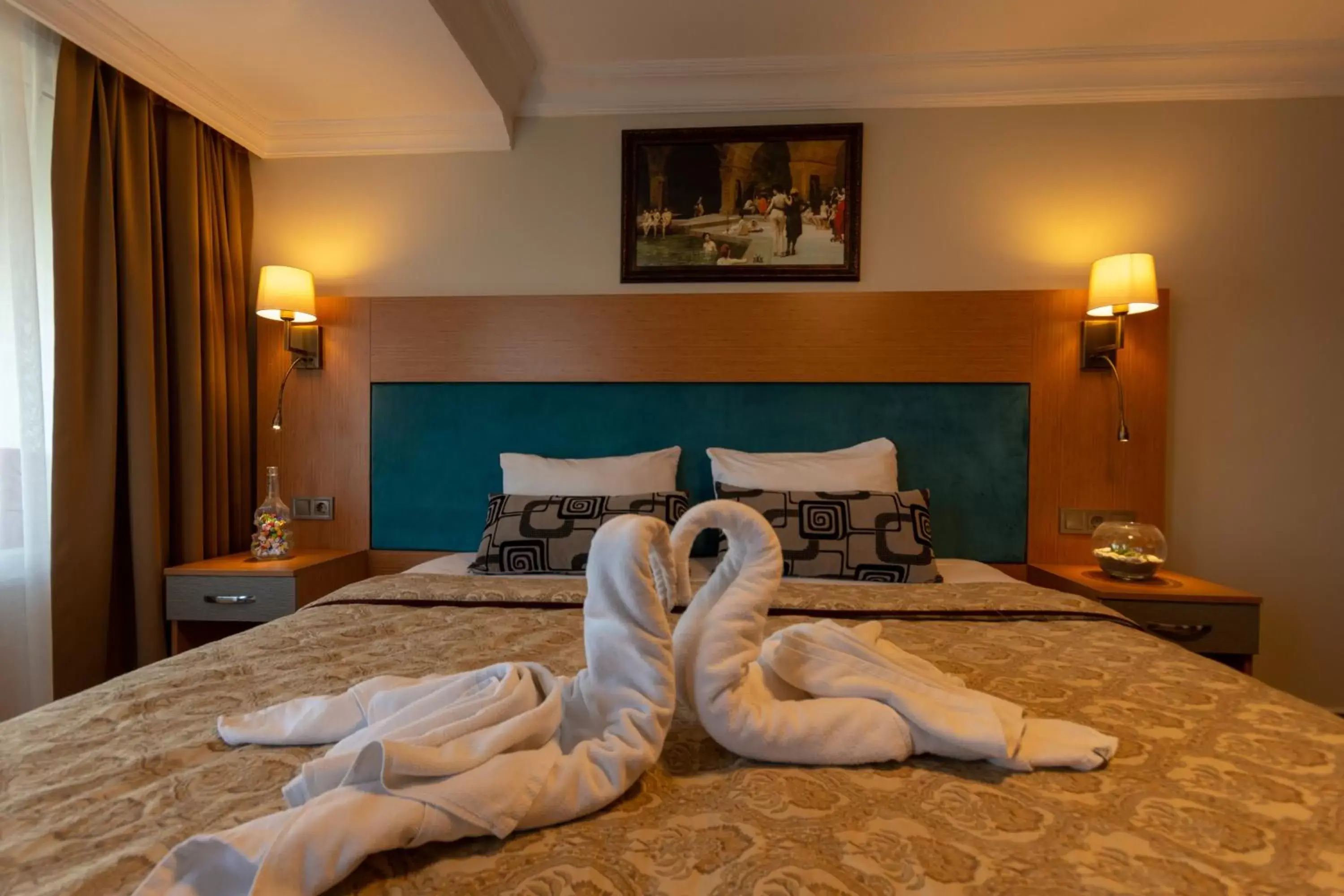 Bed in Seatanbul Hotel