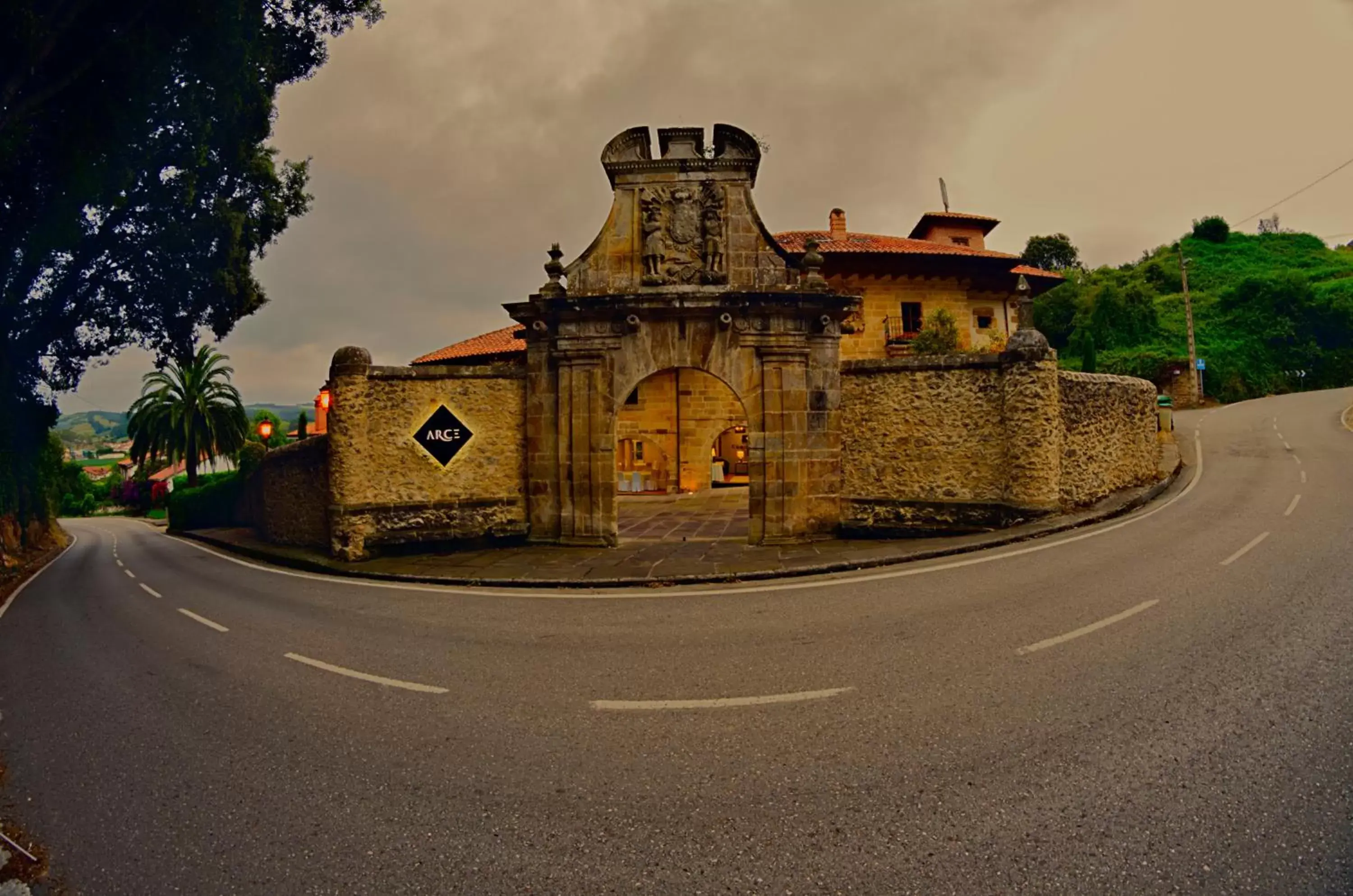 Facade/entrance, Nearby Landmark in Palacio de Arce