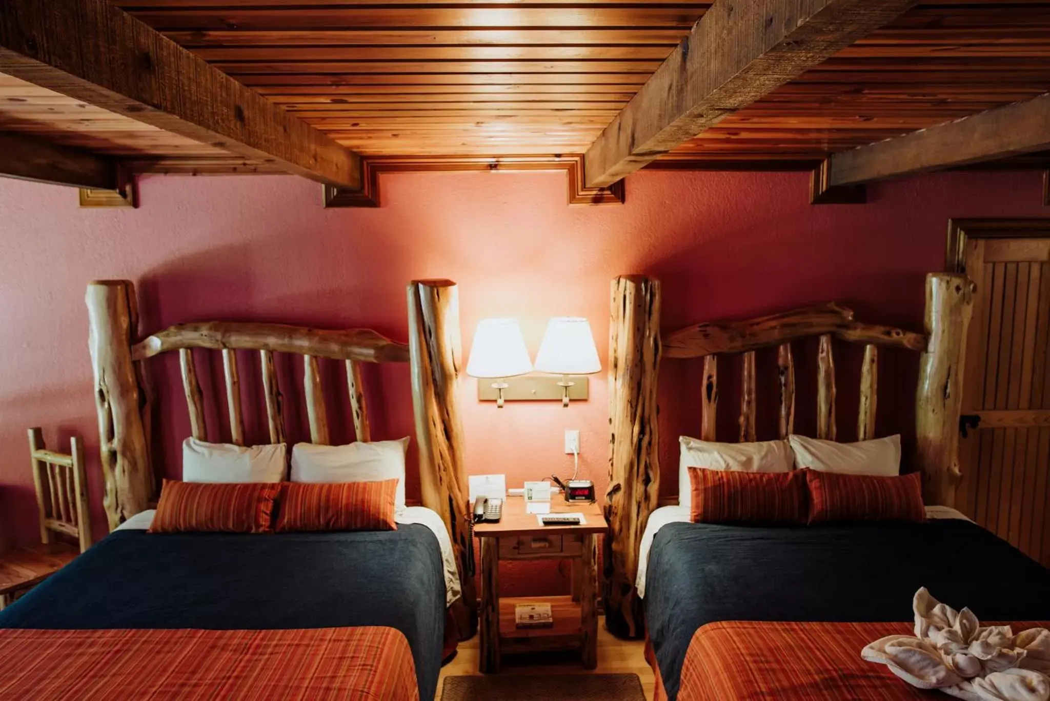 Bed in The Lodge At Creel Eco - Hotel & Spa
