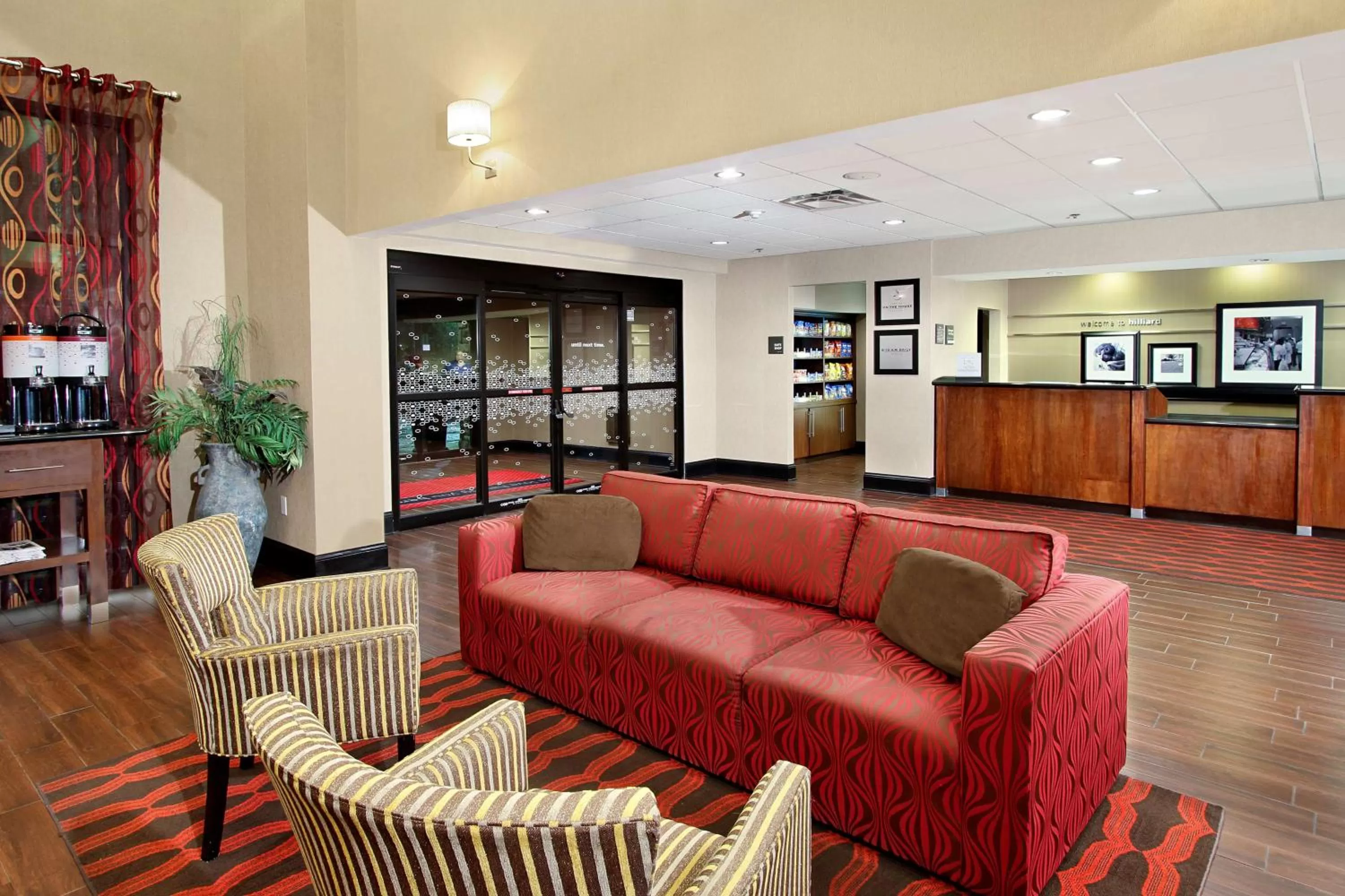 Lobby or reception in Hampton Inn & Suites Columbus Hilliard