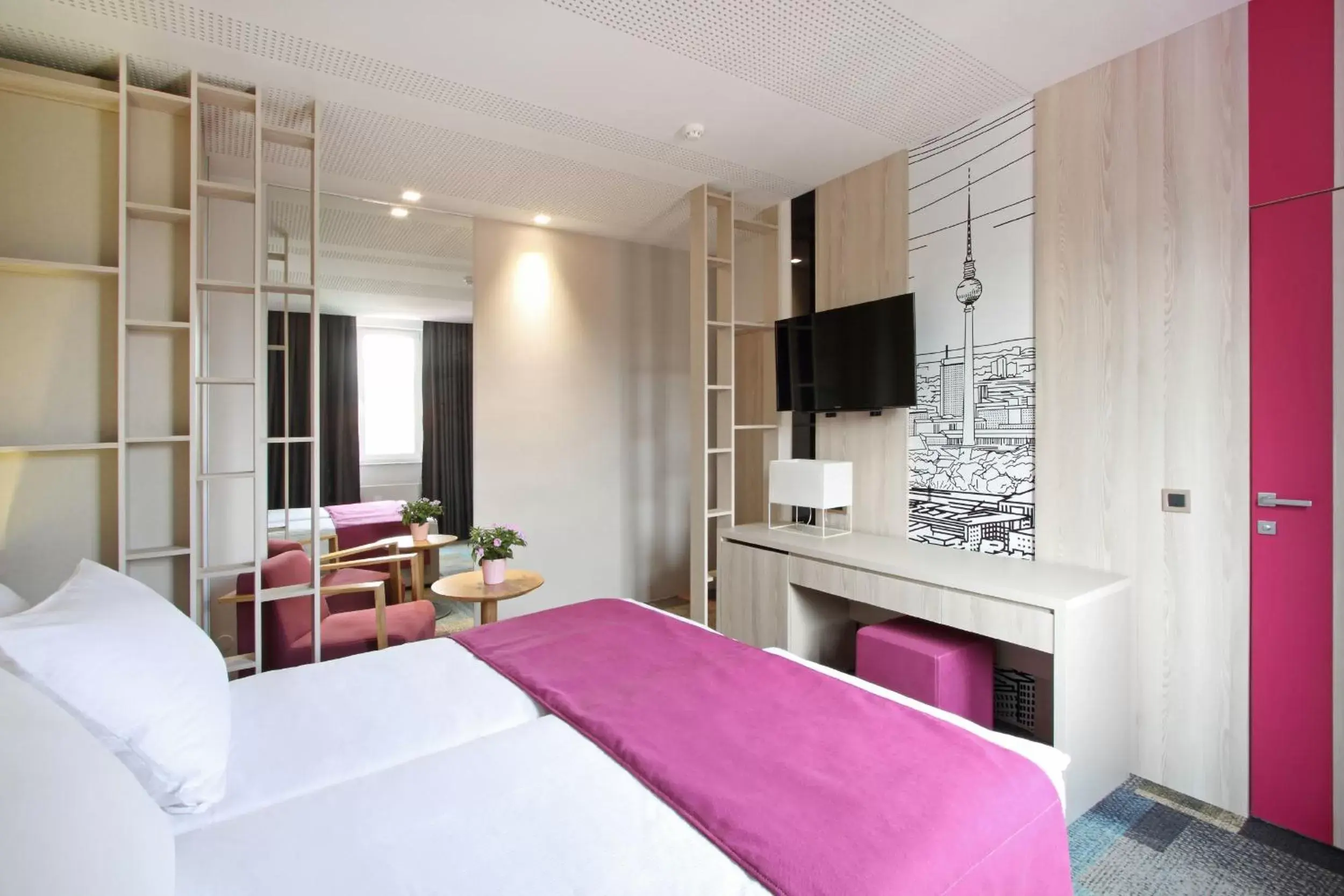 Bed in Hotel Cosmopolit Bed in Hotel Cosmopolit