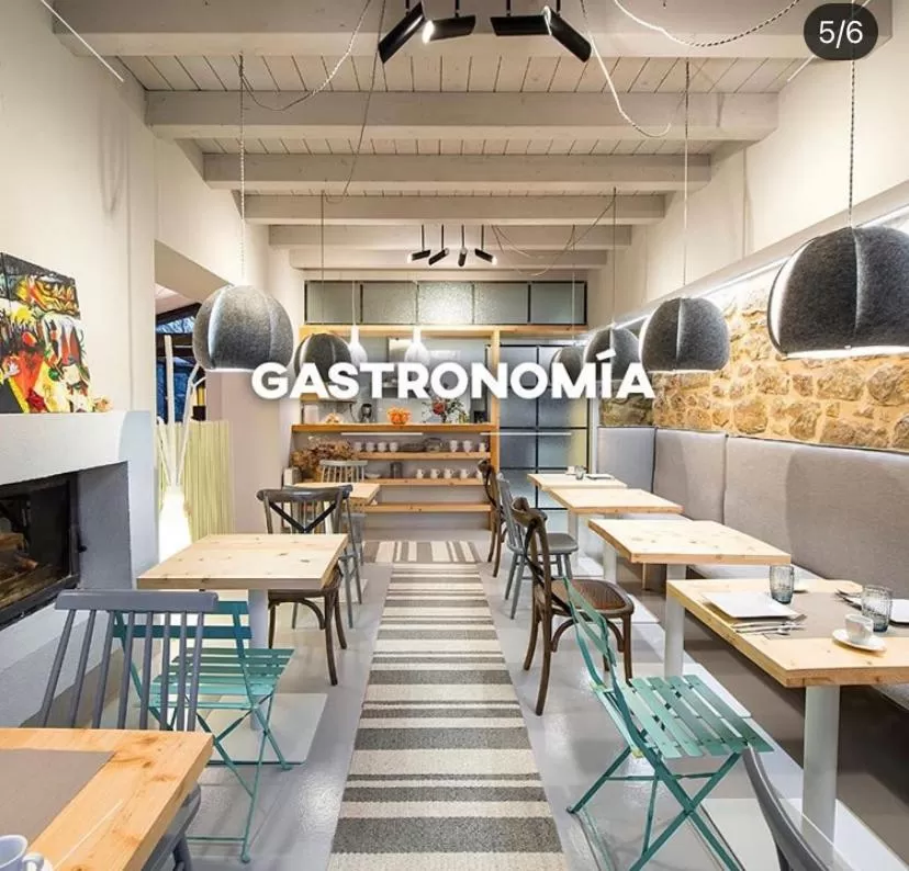 Living room in Hotel Garaiko Landetxea