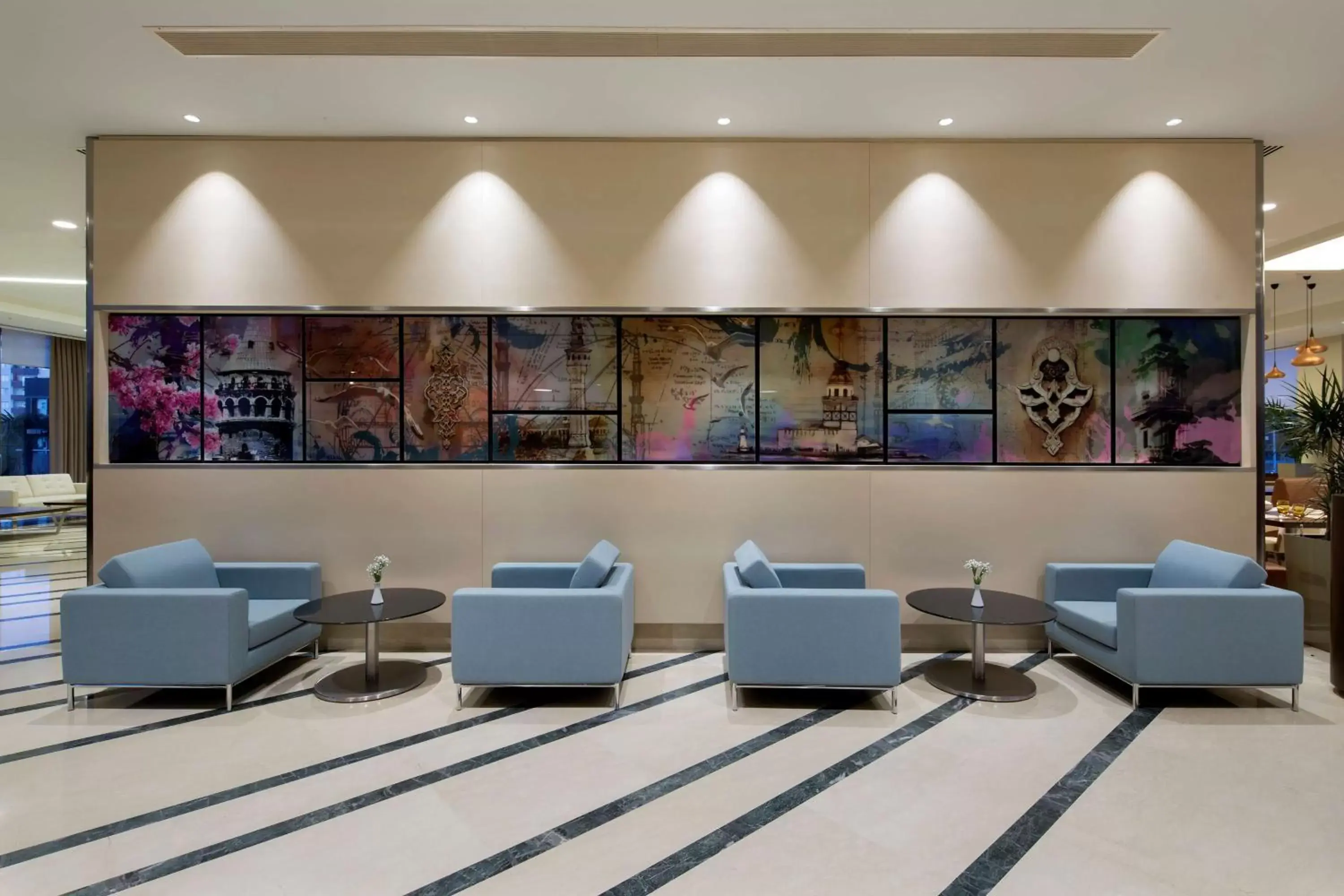 Lobby or reception in Hilton Garden Inn Istanbul Beylikduzu