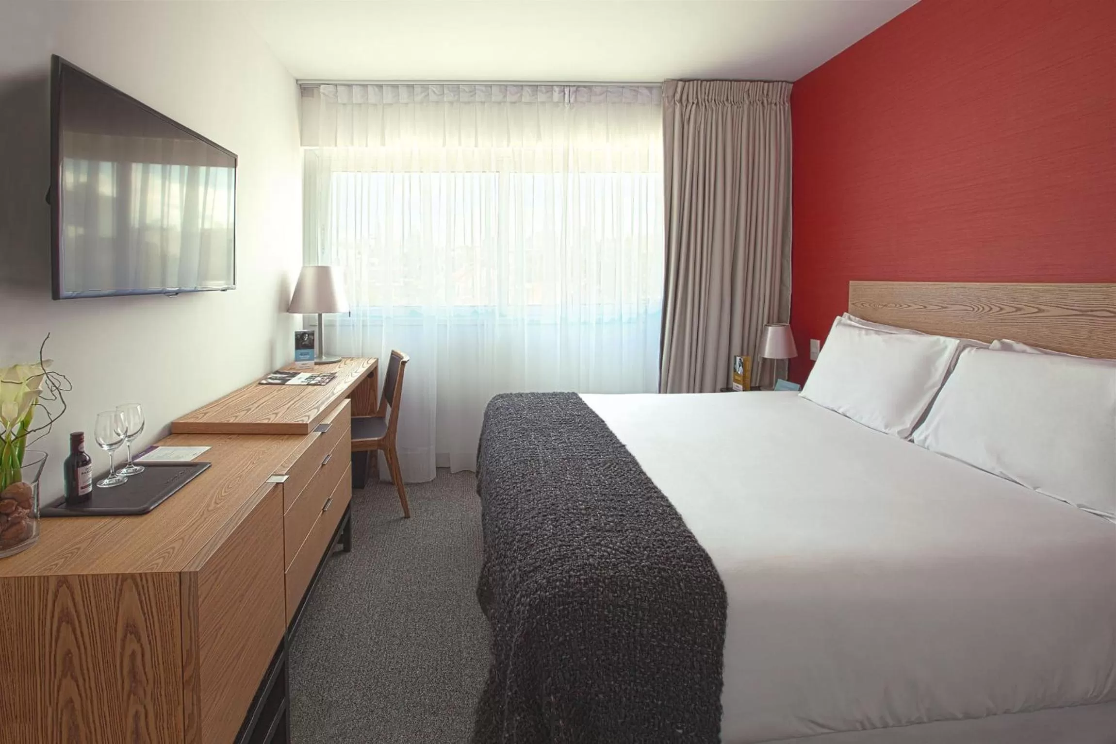 Bed in Mercure Montevideo Punta Carretas