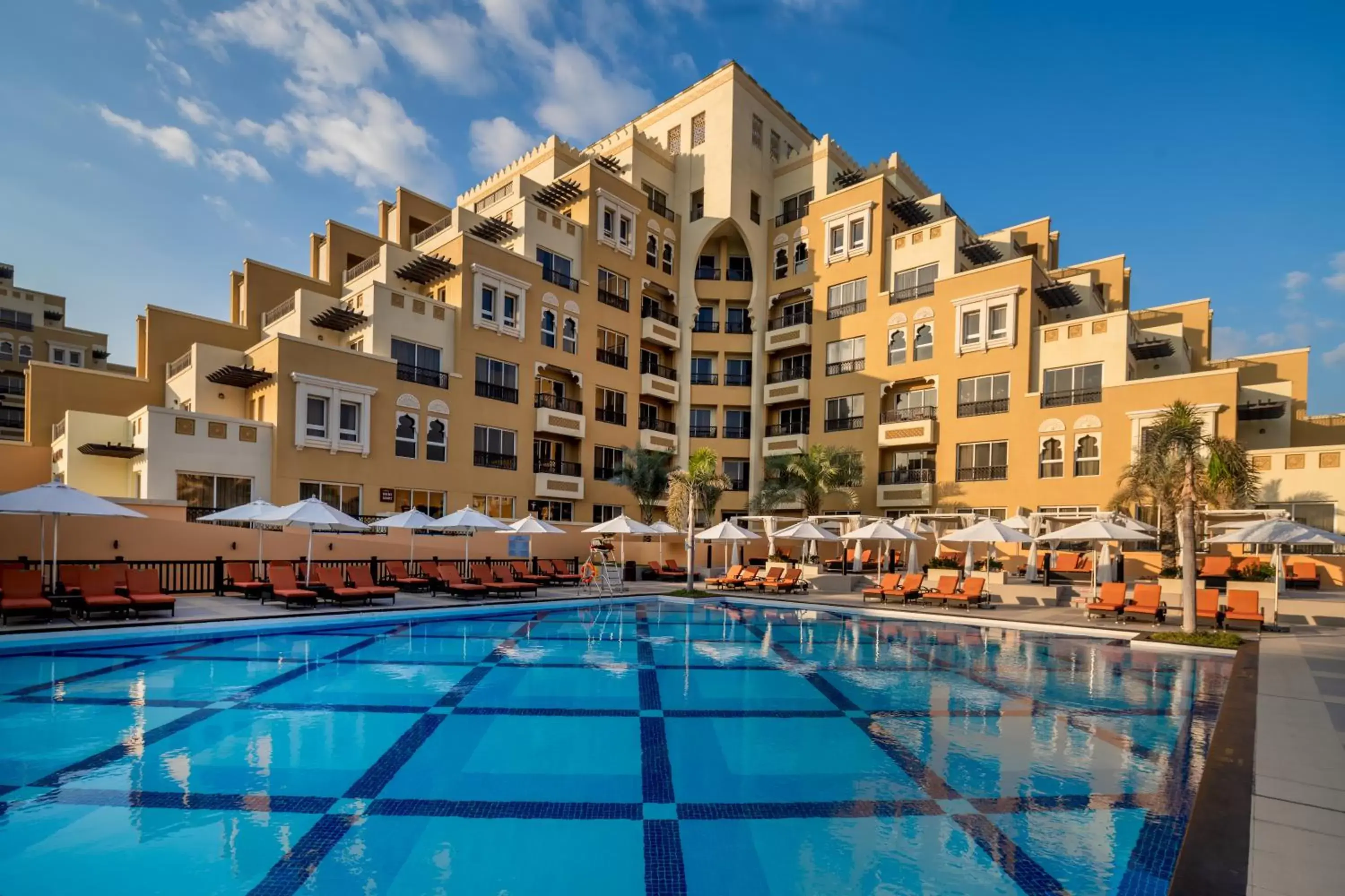Property building, Swimming Pool in Rixos Bab Al Bahr