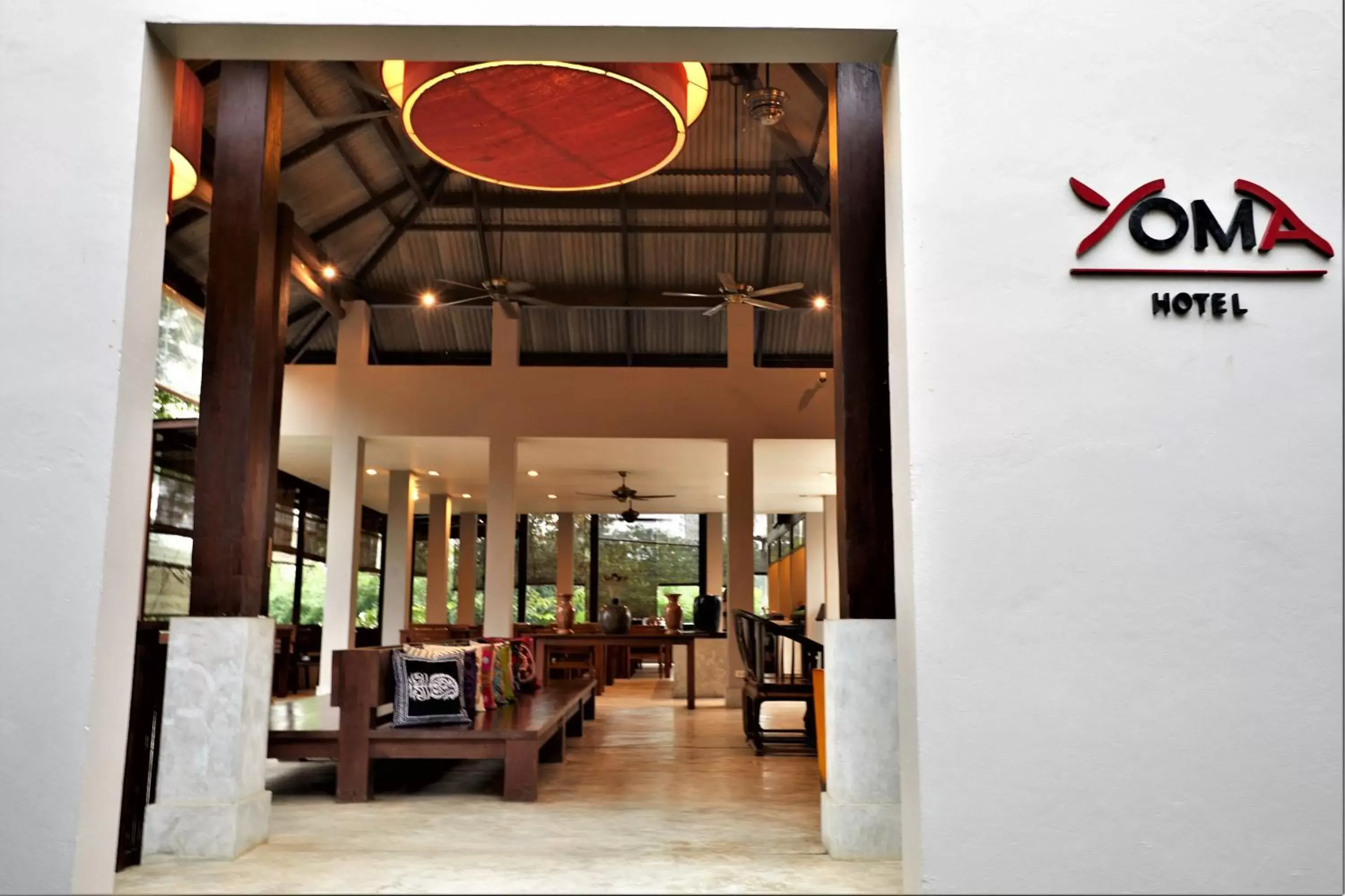 Lobby or reception in Yoma Hotel, Pai Lobby or reception in Yoma Hotel, Pai