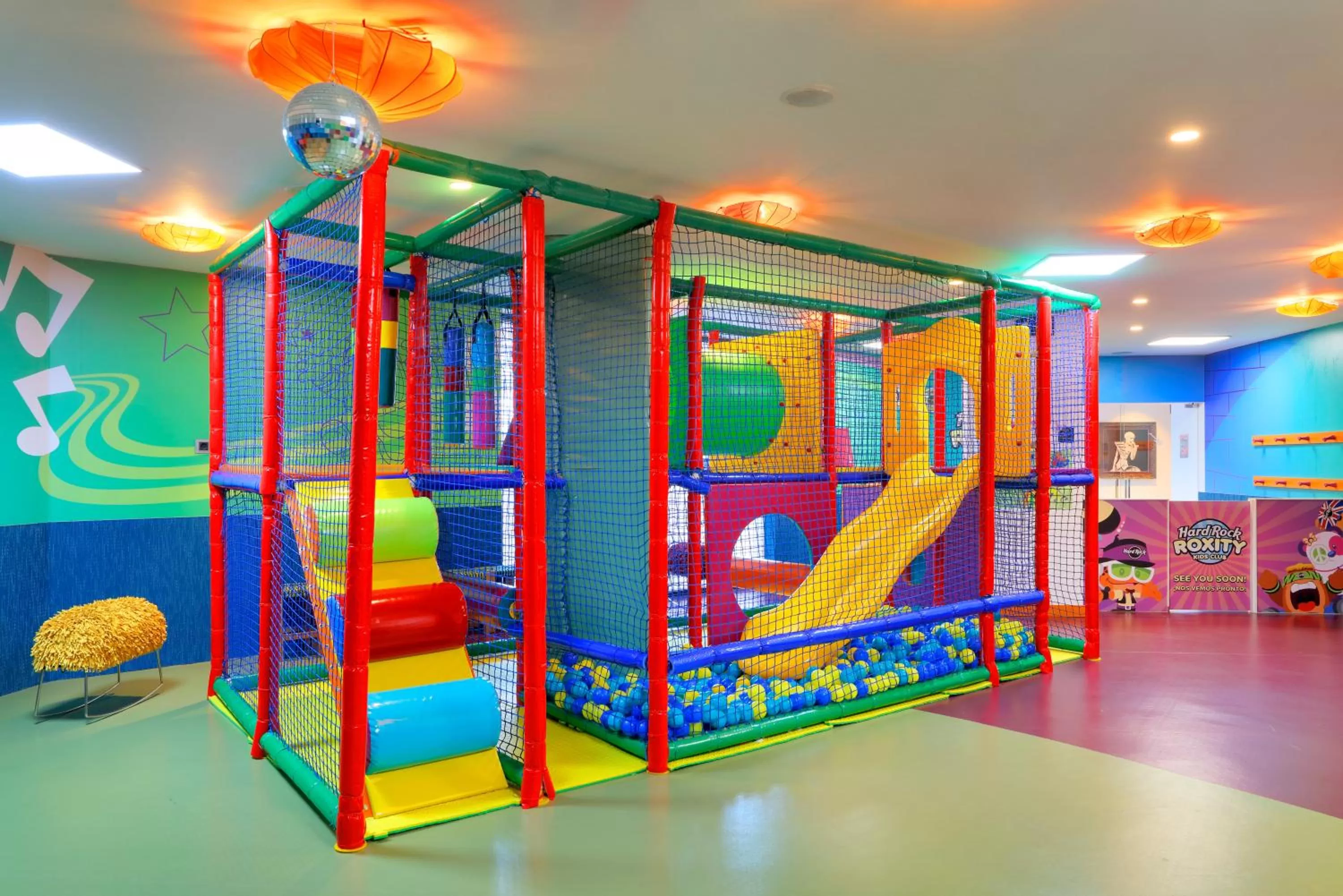 Kids's club in Hard Rock Hotel Ibiza