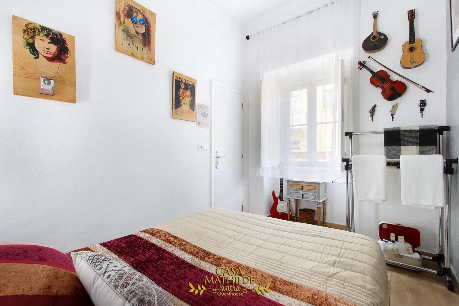 Bed in Casa Mathilde Sintra