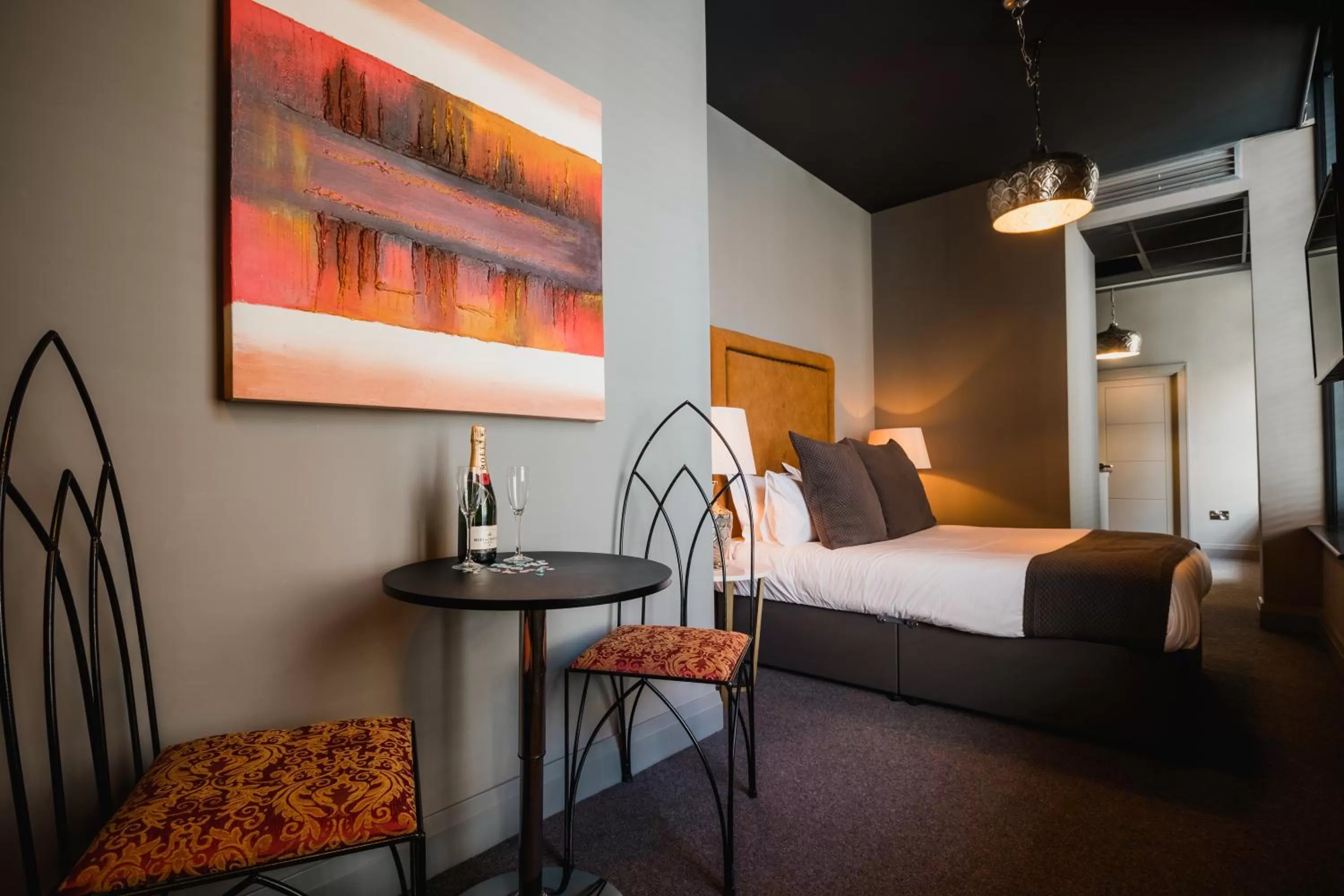 View (from property/room), Bed in Green Ginger House