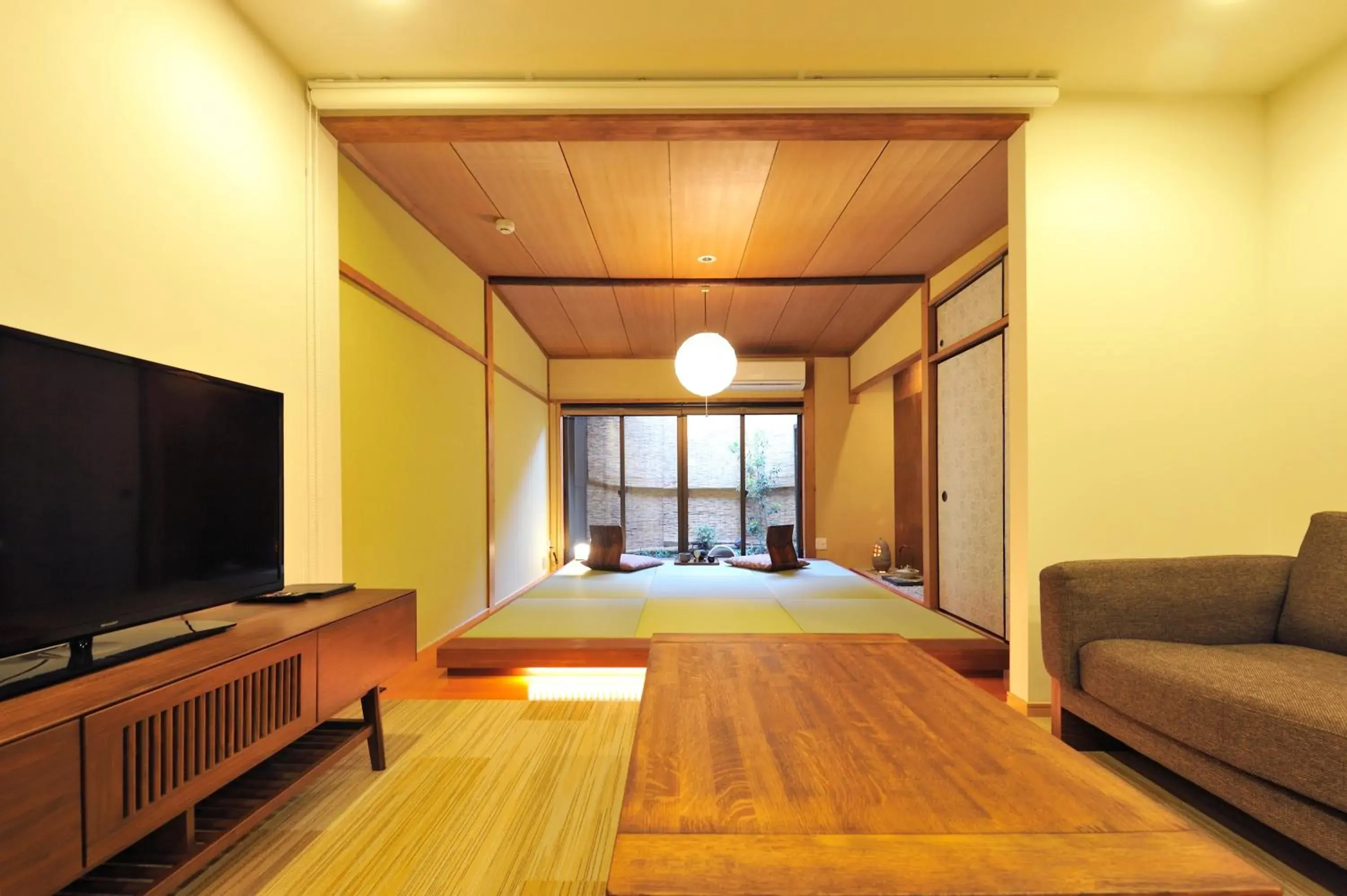 Living room in Kiraku Kyoto Higashiyama