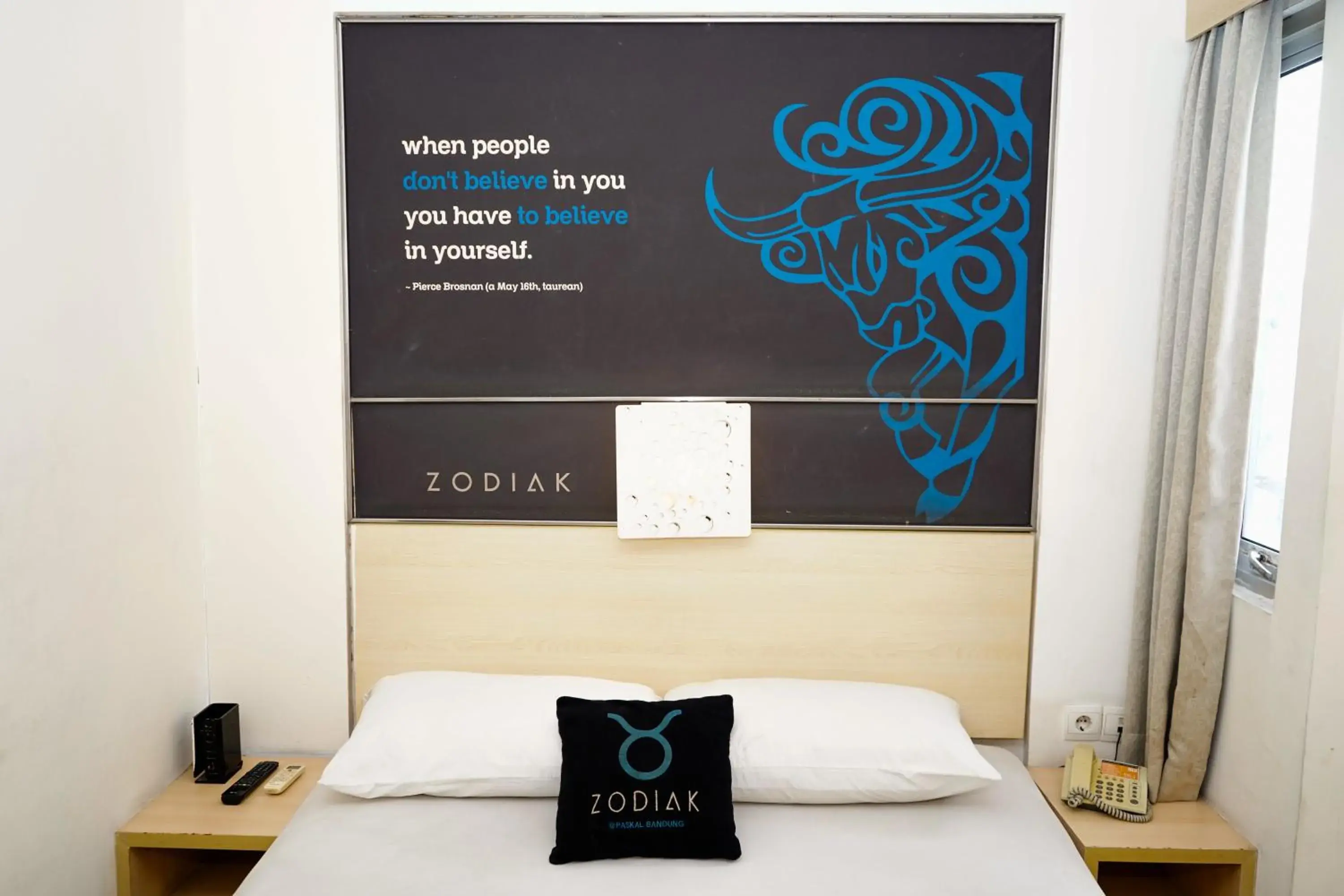 Bed in Zodiak Paskal by KAGUM Hotels