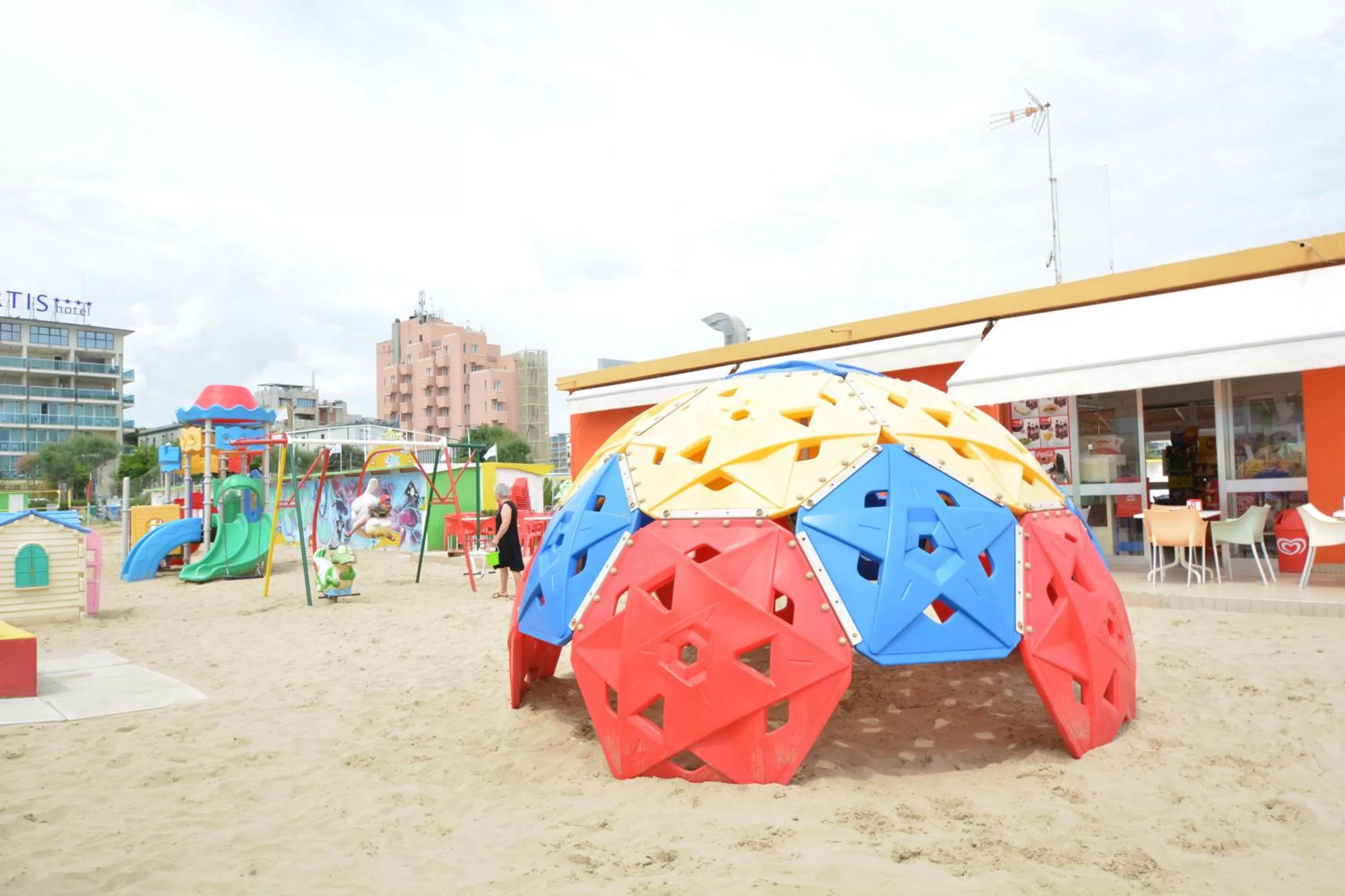 Children play ground in Hotel Europa