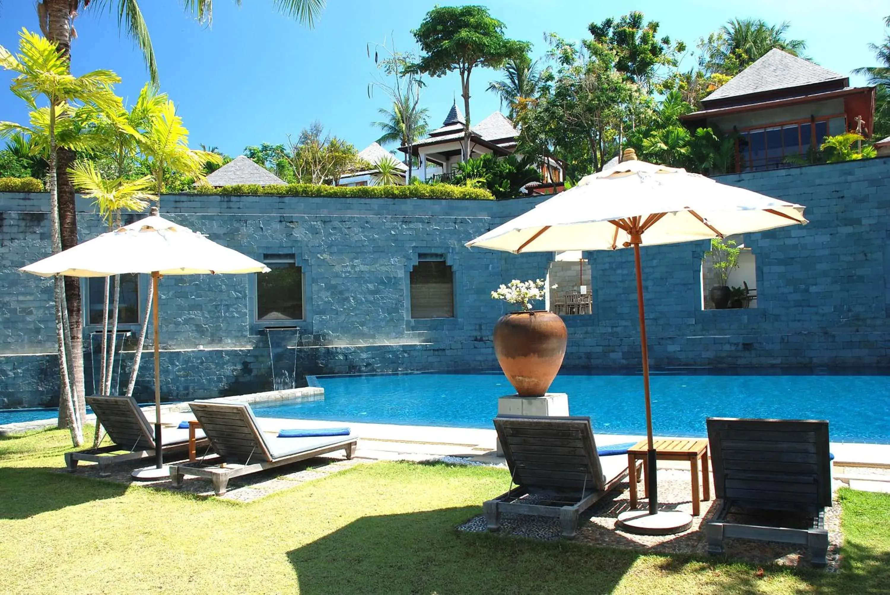 Swimming pool, Patio/Outdoor Area in Nakamanda Resort and Spa- SHA Plus